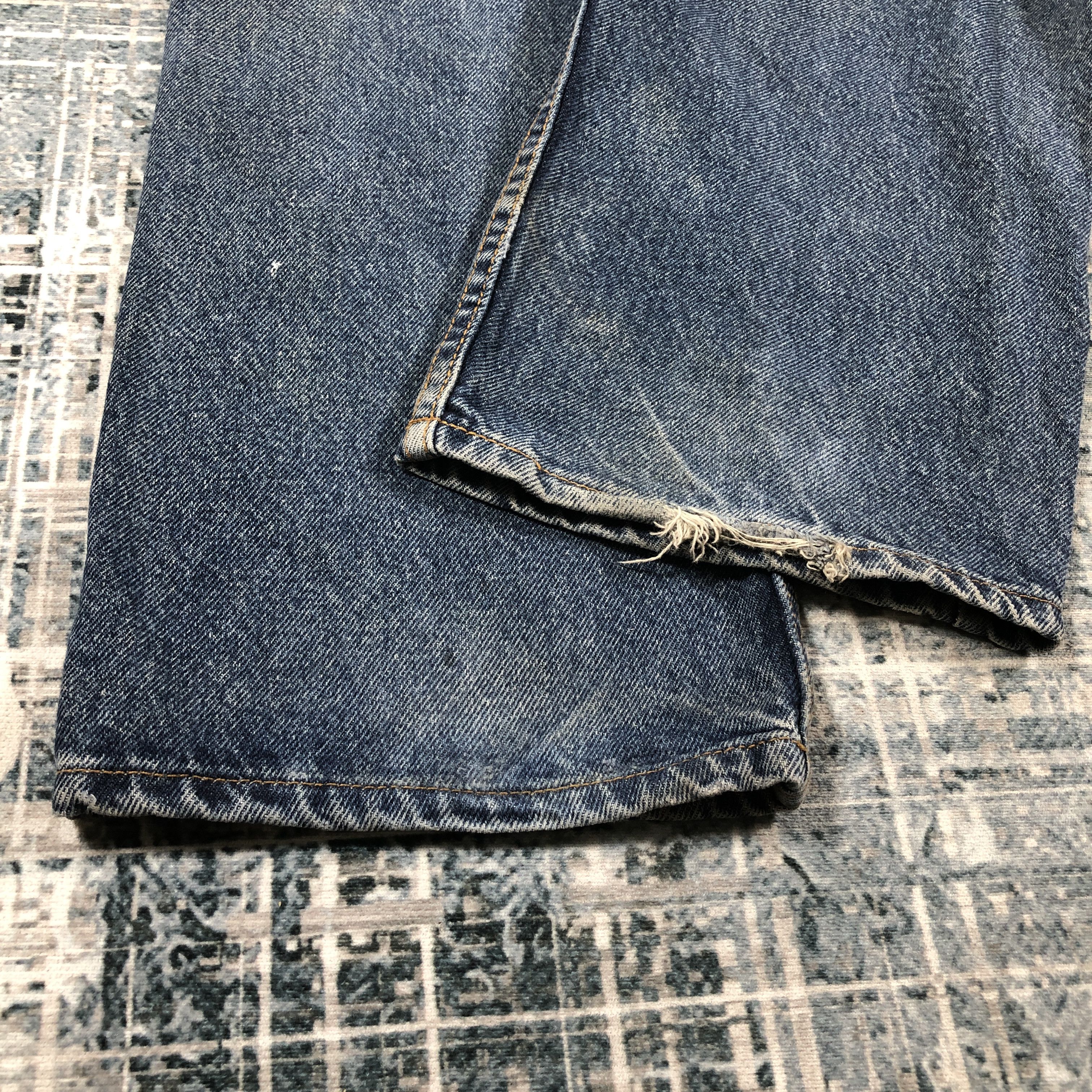Levi's Levi's Jeans 501 Dark Wash Size US 36 / EU 52 - 8 Thumbnail
