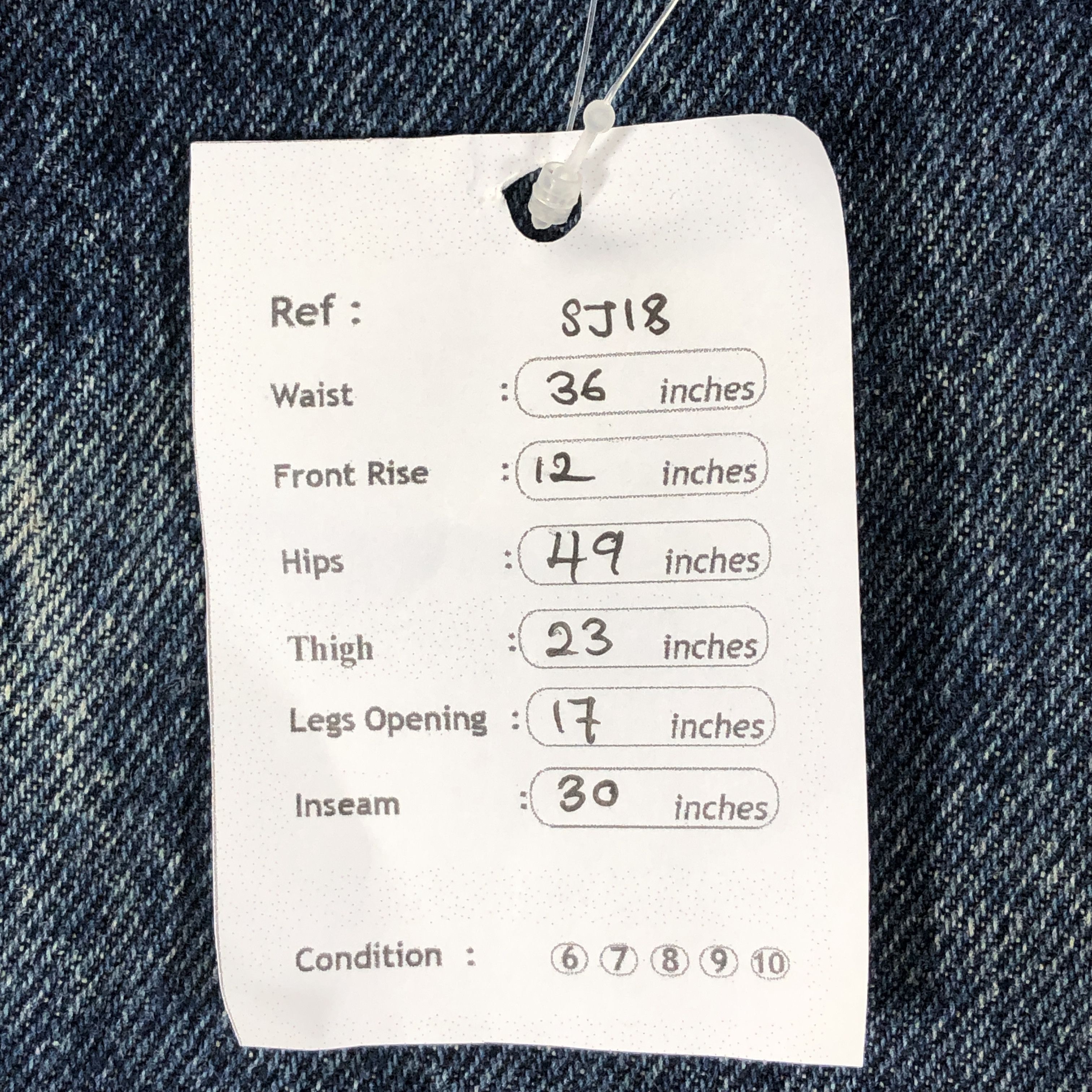 Levi's Levi's Jeans 501 Dark Wash Size US 36 / EU 52 - 17 Thumbnail