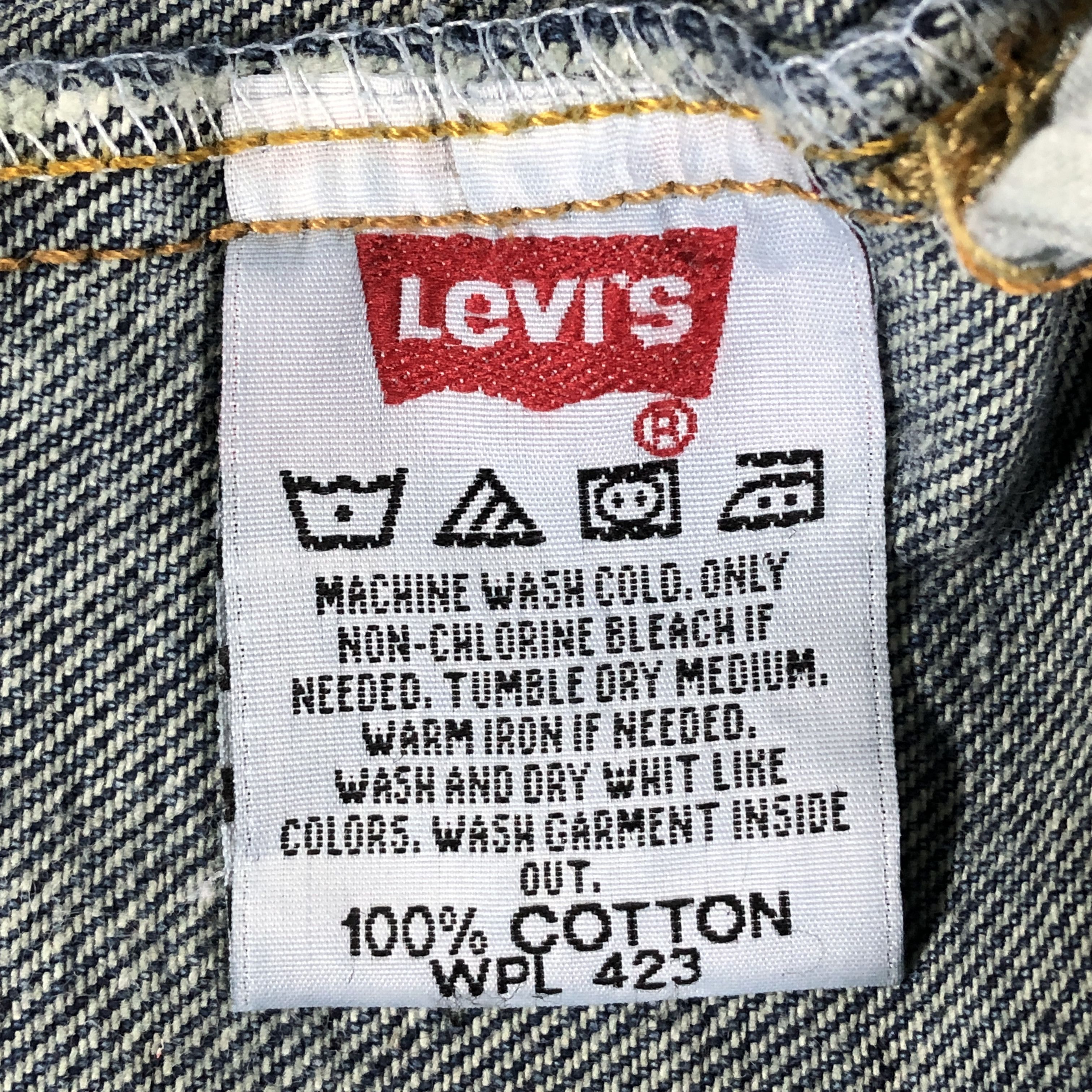 Levi's Levi's Jeans 501 Dark Wash Size US 36 / EU 52 - 15 Thumbnail
