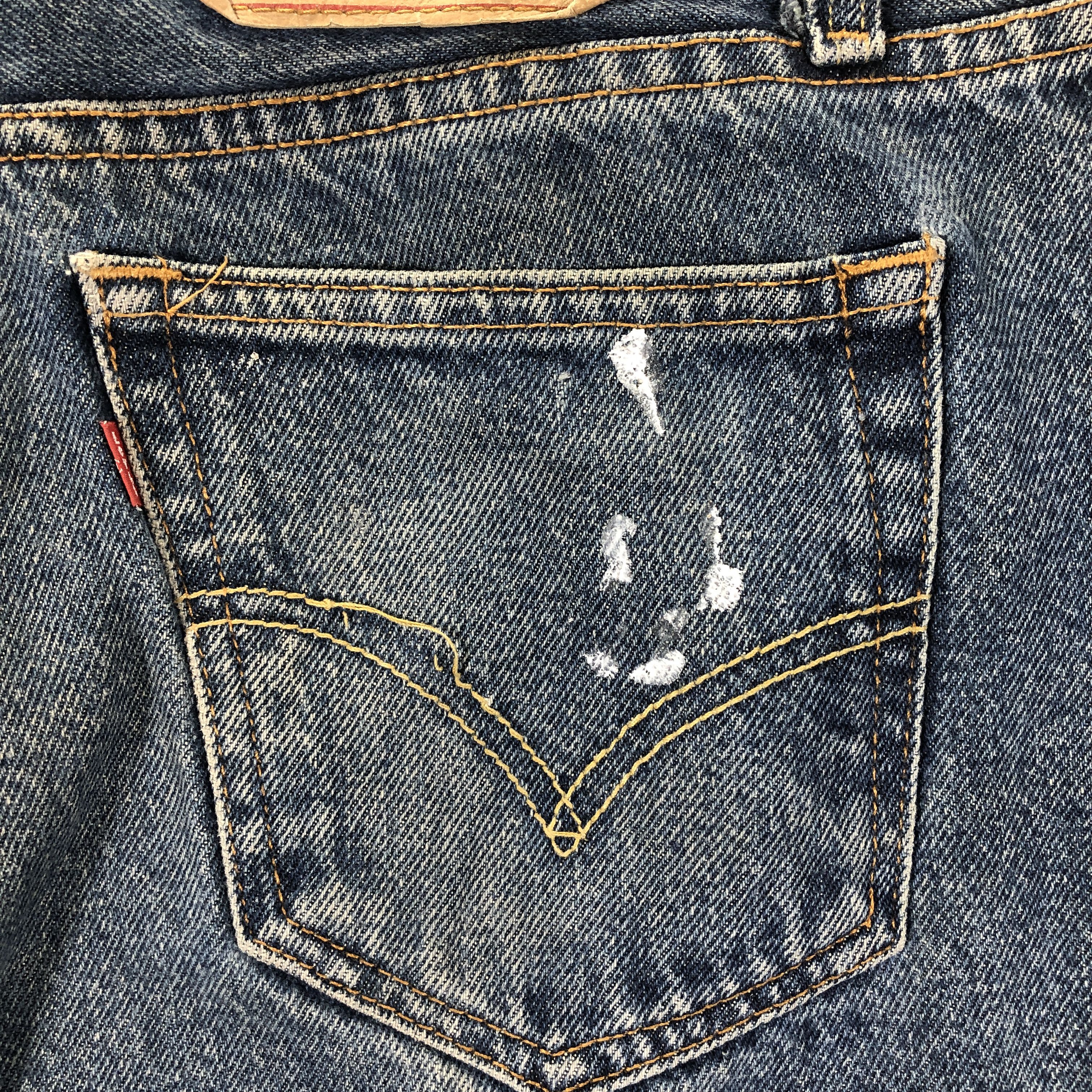 Levi's Levi's Jeans 501 Dark Wash Size US 36 / EU 52 - 10 Thumbnail