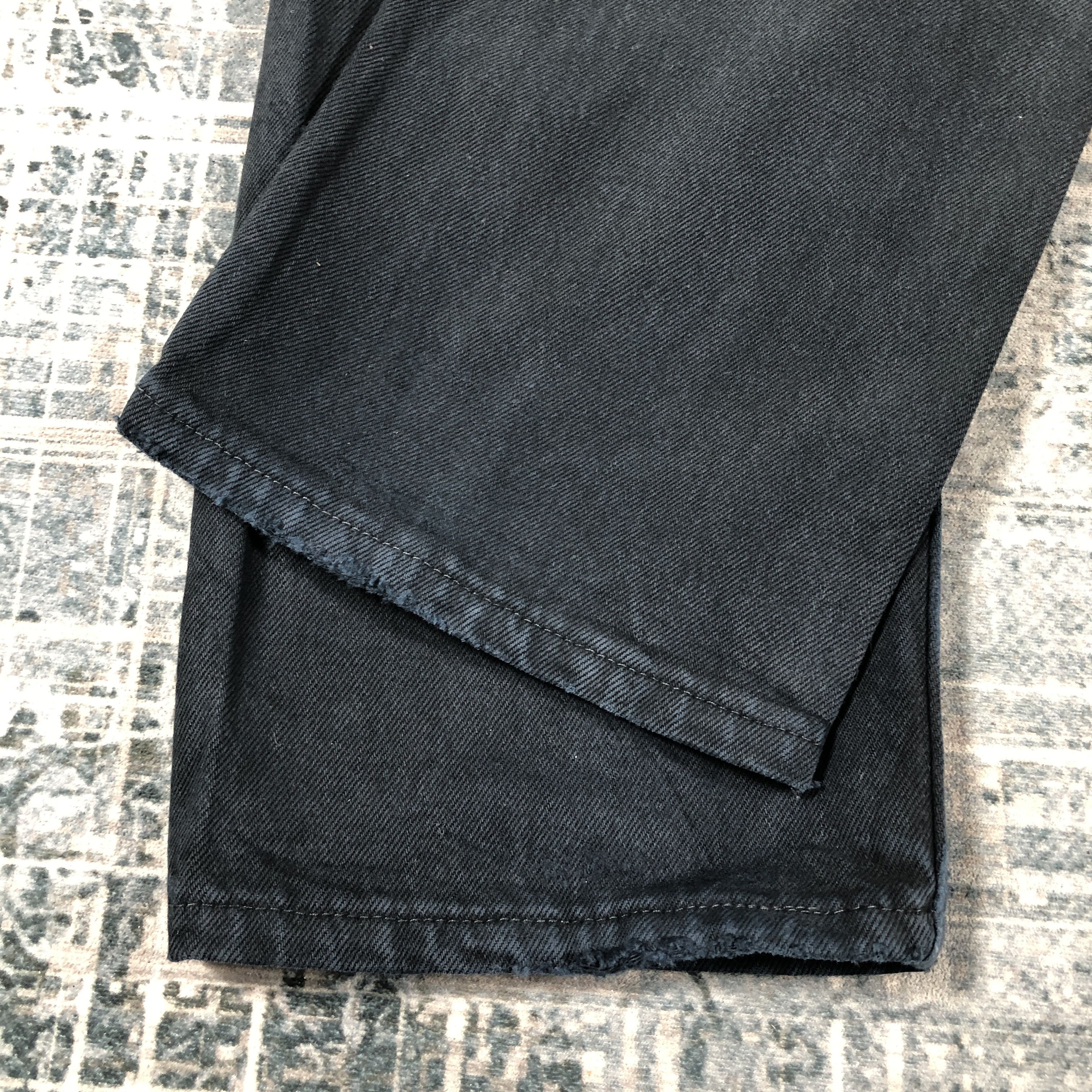 Levi's × Vintage Vintage Levis 501 Jeans Black Denim Size US 30 / EU 46 - 6 Thumbnail