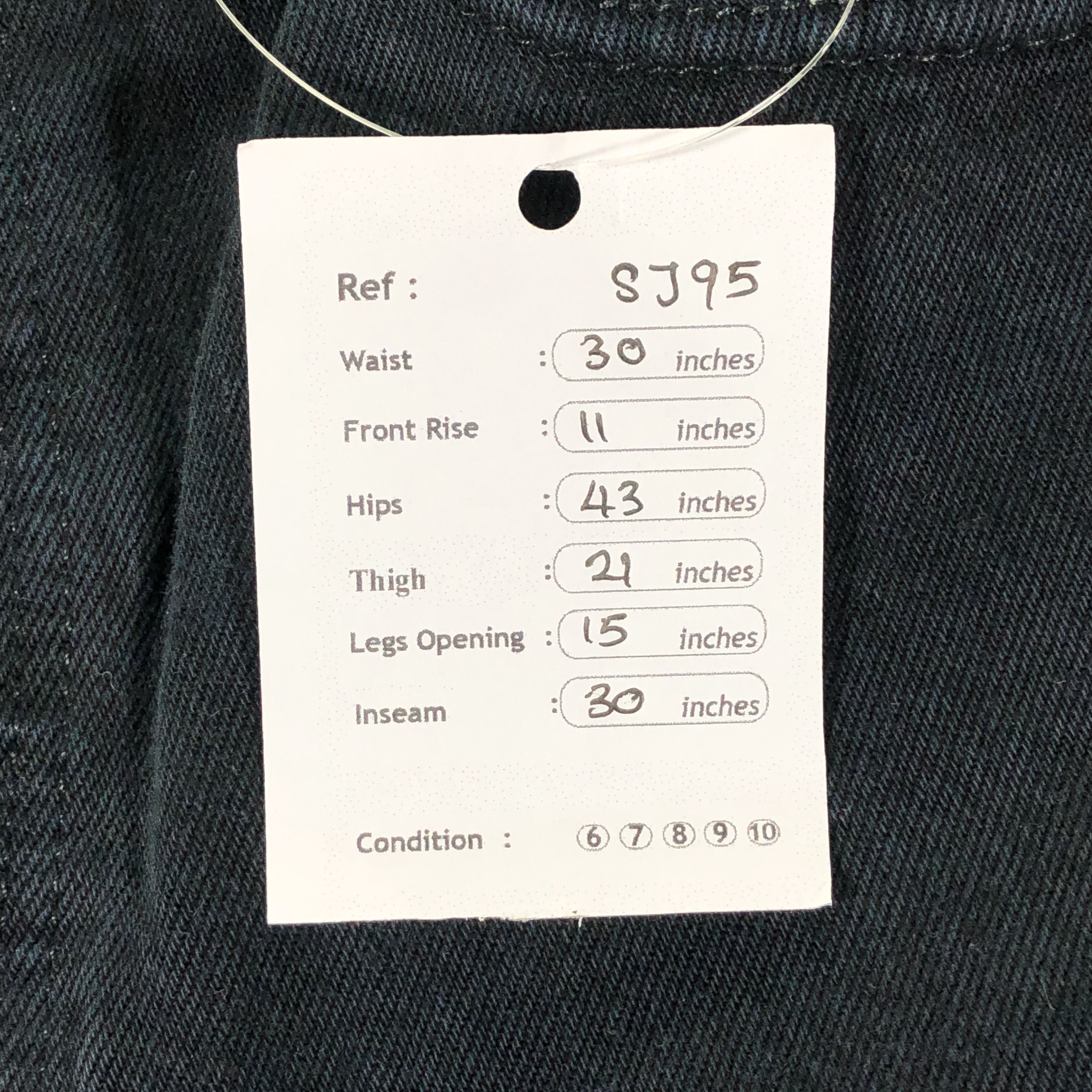 Levi's × Vintage Vintage Levis 501 Jeans Black Denim Size US 30 / EU 46 - 12 Thumbnail