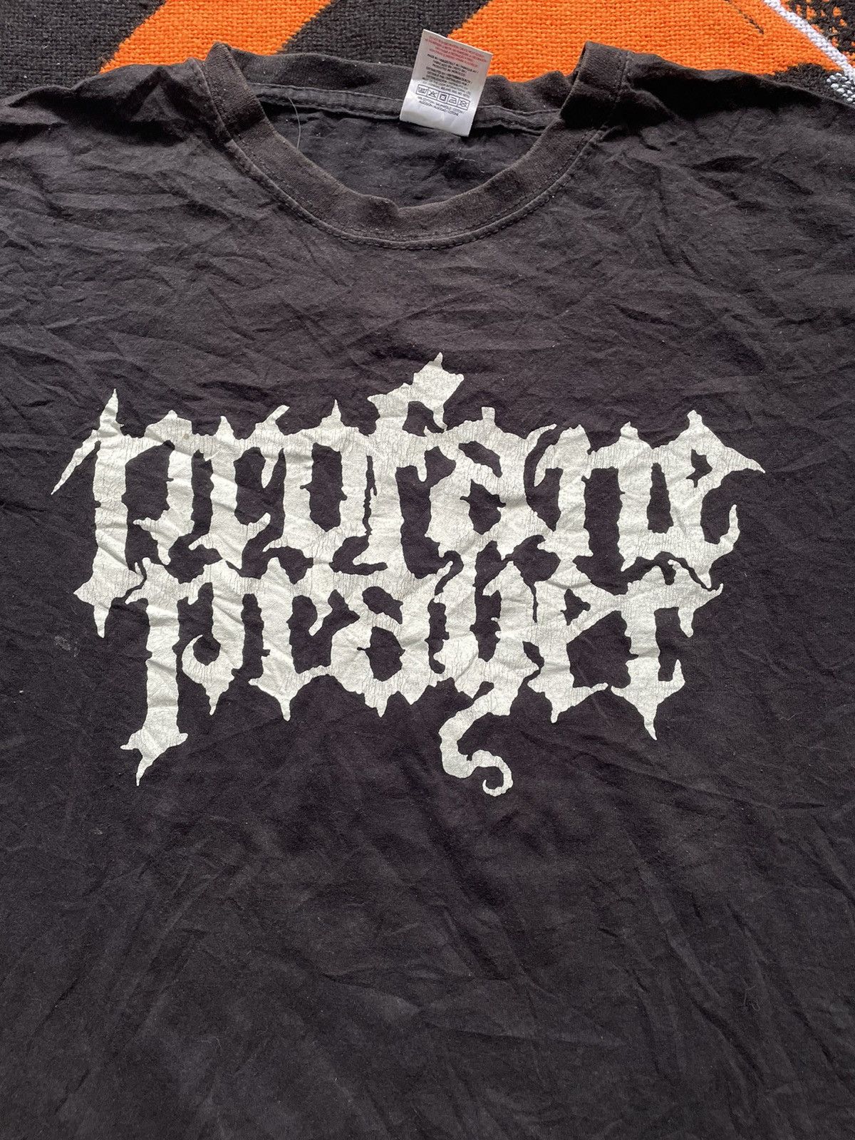 Band Tees × Fruit Of The Loom Profane Prayer Metal Band Black T-shirt Size US M / EU 48-50 / 2 - 2 Thumbnail