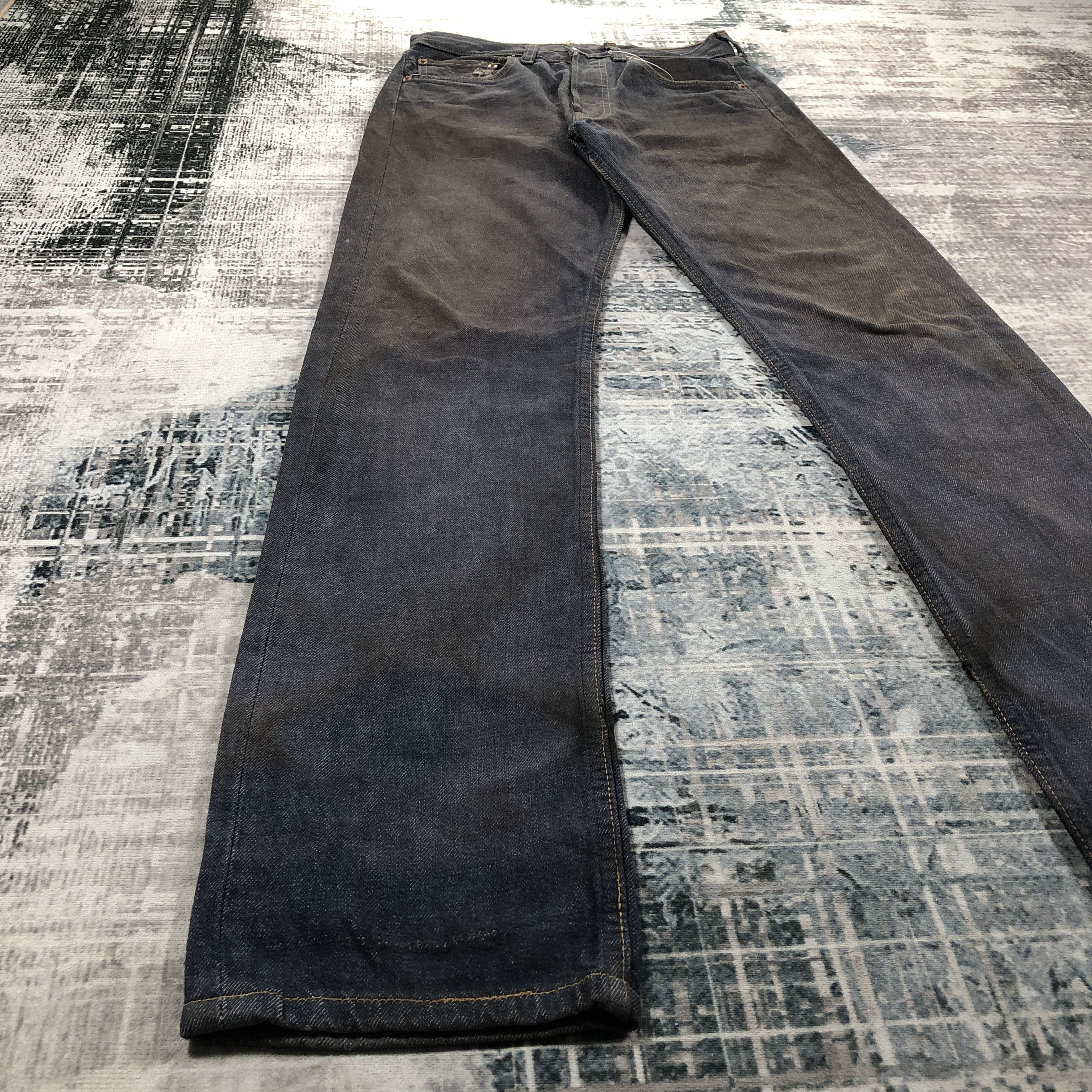 Levi's × Vintage Vintage Levis 501 Jeans Blue Wash Denim Size US 26 / EU 42 - 8 Thumbnail