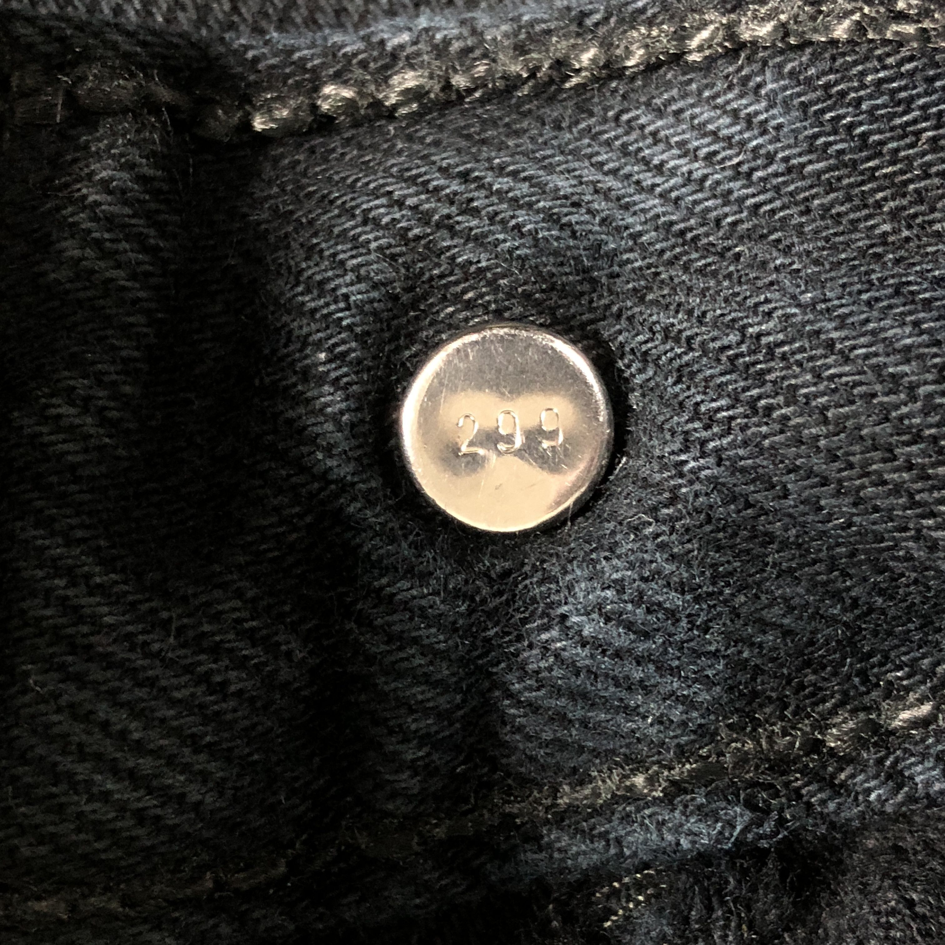 Levi's × Vintage Vintage Levis 501 Jeans Black Denim Size US 28 / EU 44 - 11 Thumbnail