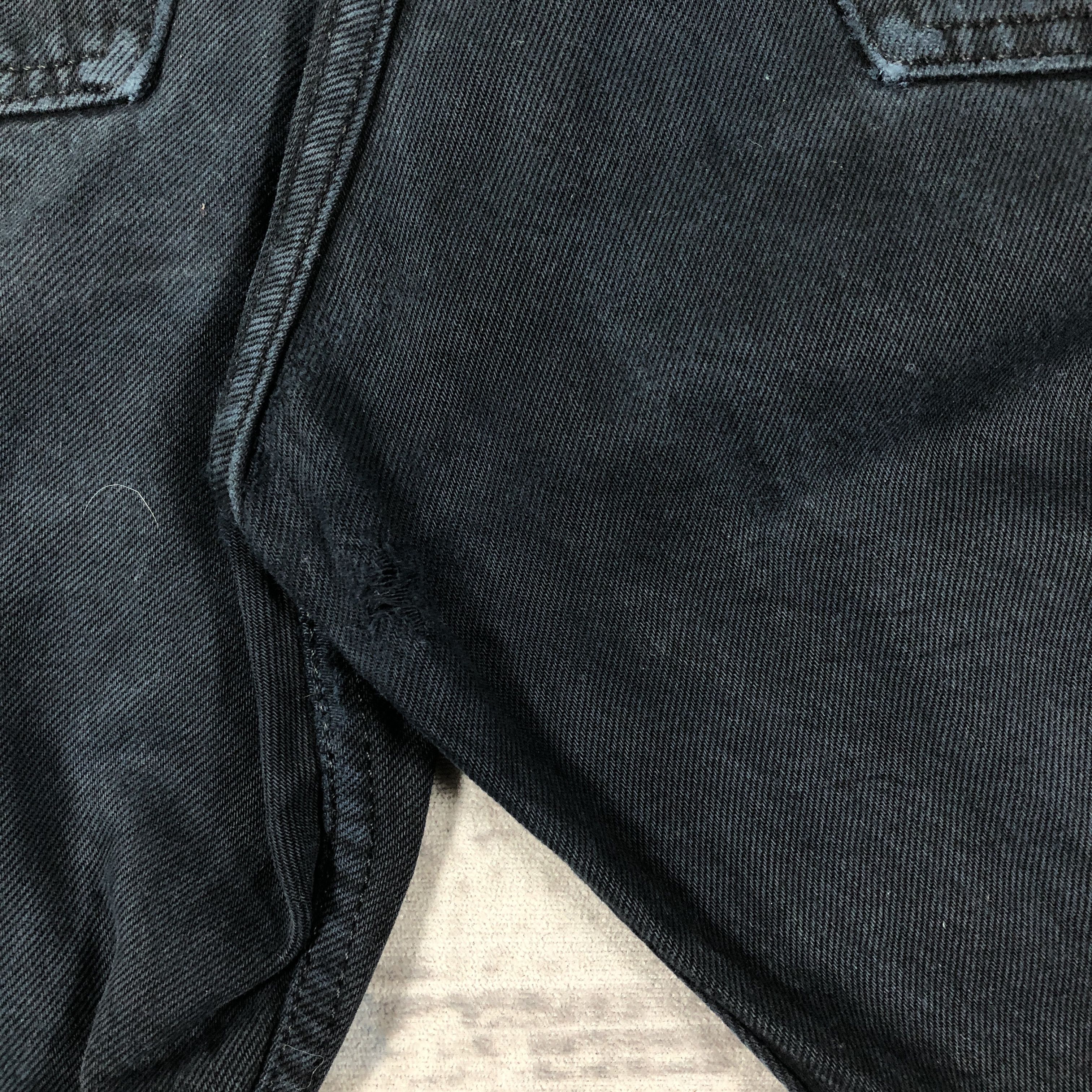 Levi's × Vintage Vintage Levis 501 Jeans Black Denim Size US 28 / EU 44 - 8 Thumbnail