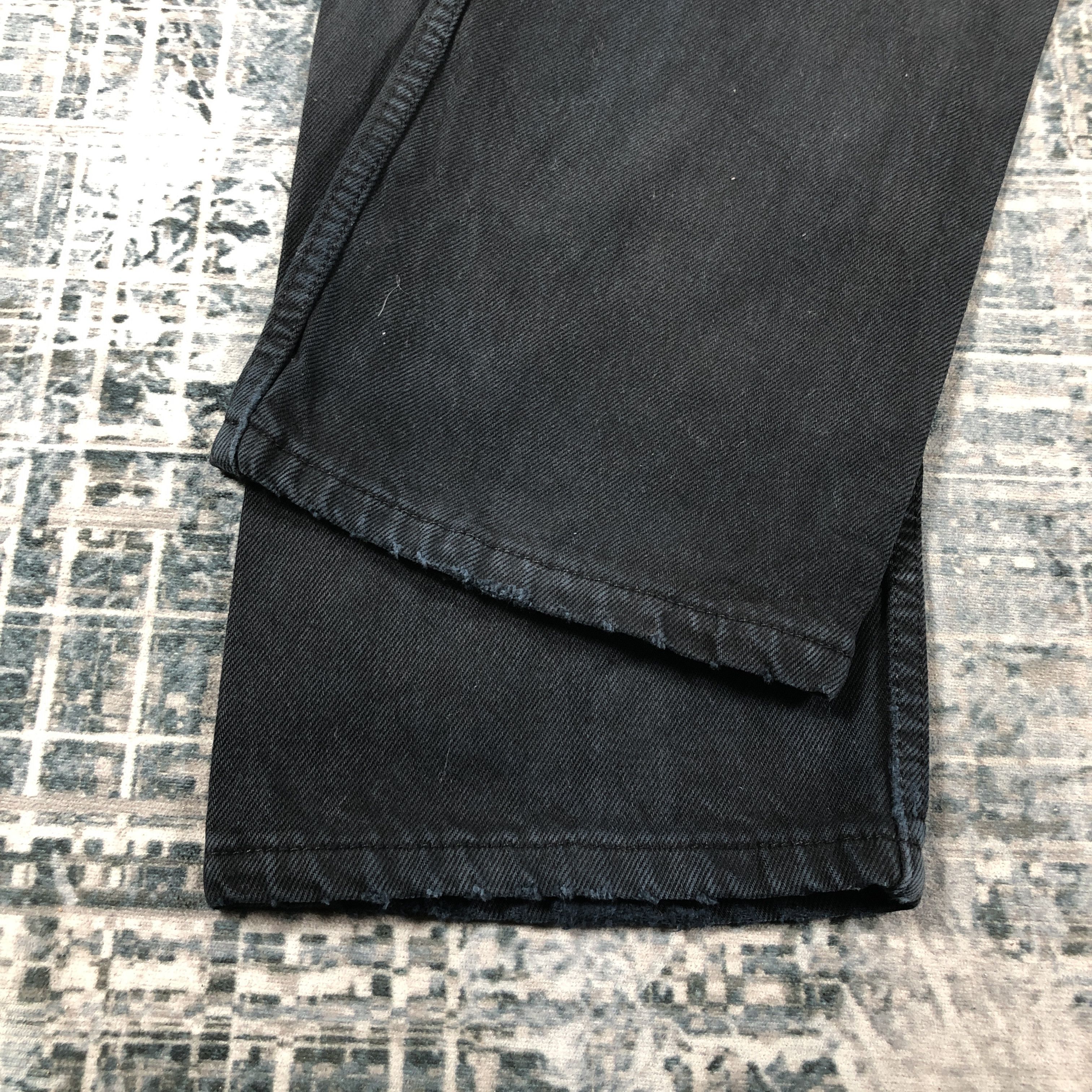 Levi's × Vintage Vintage Levis 501 Jeans Black Denim Size US 28 / EU 44 - 10 Thumbnail