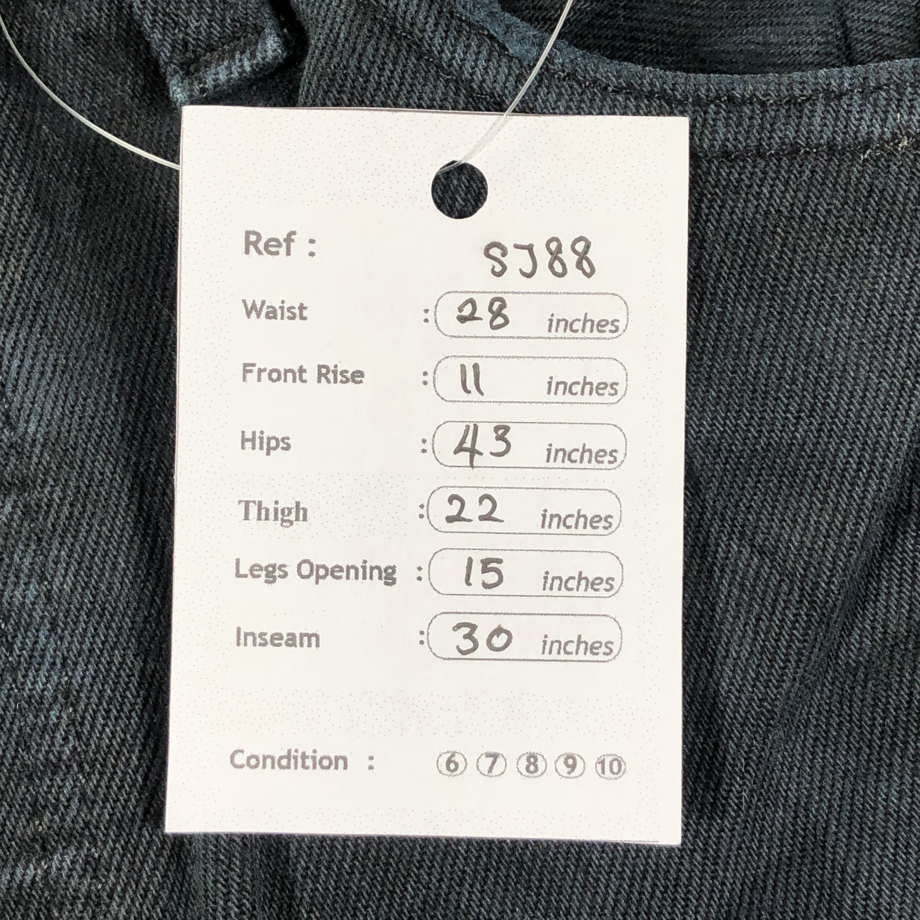 Levi's × Vintage Vintage Levis 501 Jeans Black Denim Size US 28 / EU 44 - 15 Thumbnail