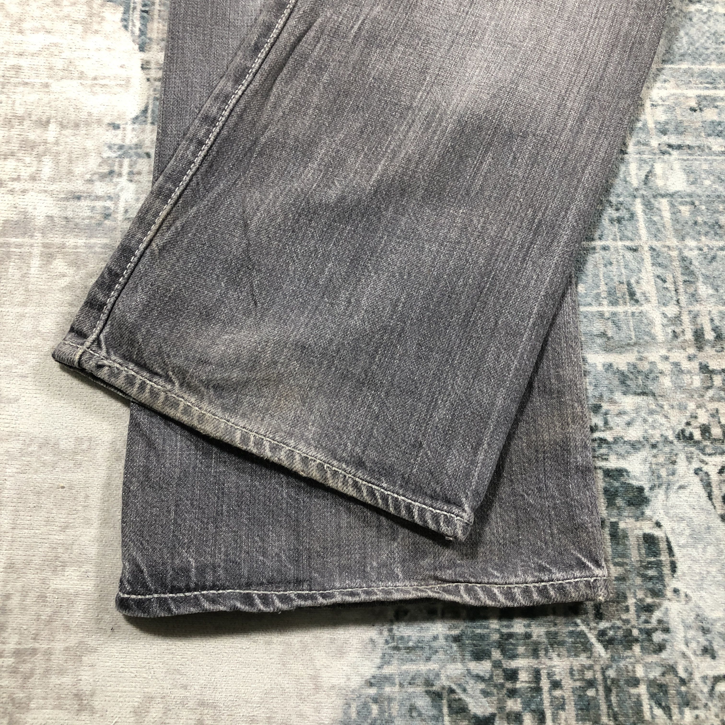 Levi's × Vintage Vintage Levis 501 Jeans Black Rusty Wash Denim Size US 32 / EU 48 - 8 Thumbnail
