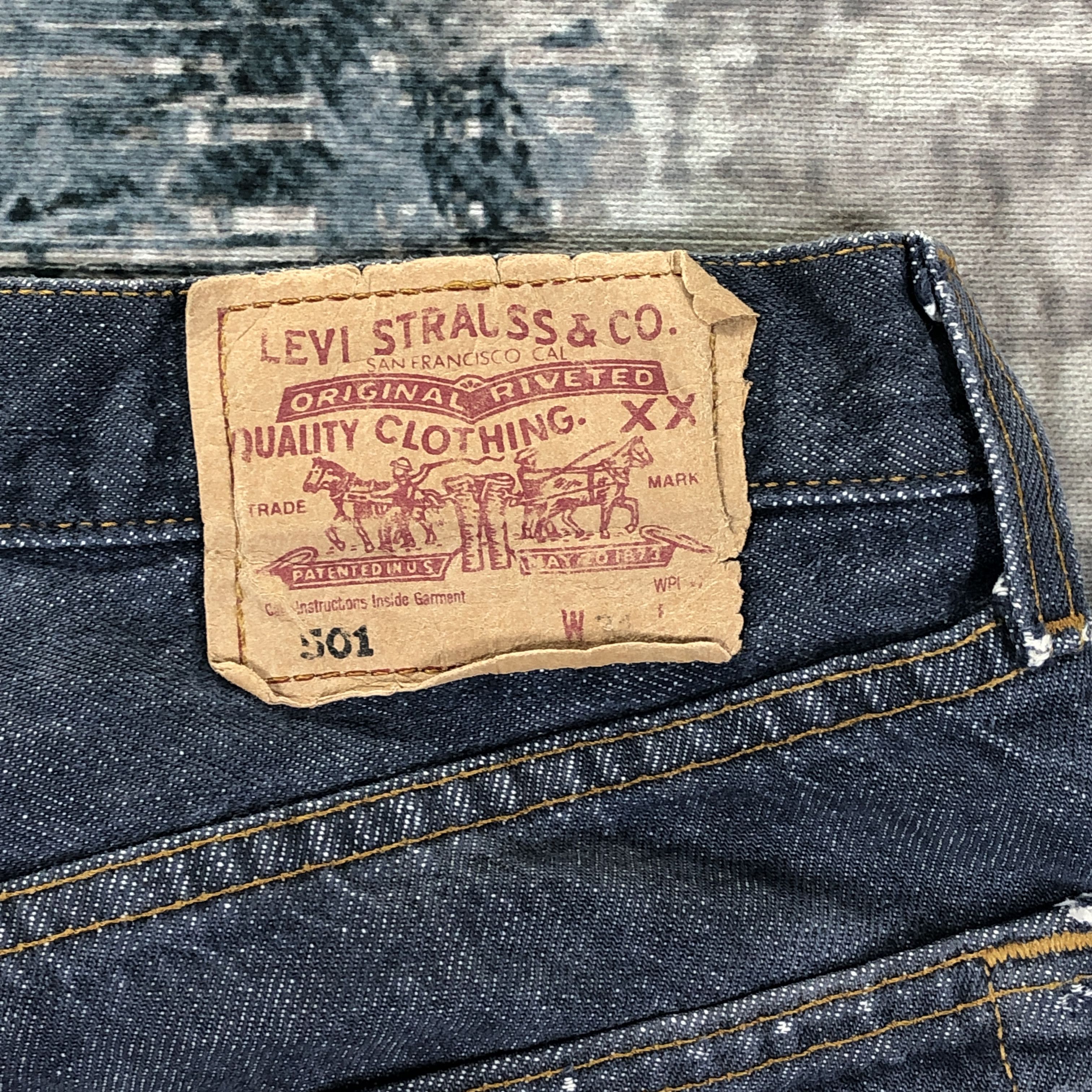 Levi's × Vintage Vintage Levis 501 Jeans Medium Wash Denim Size US 29 - 15 Thumbnail