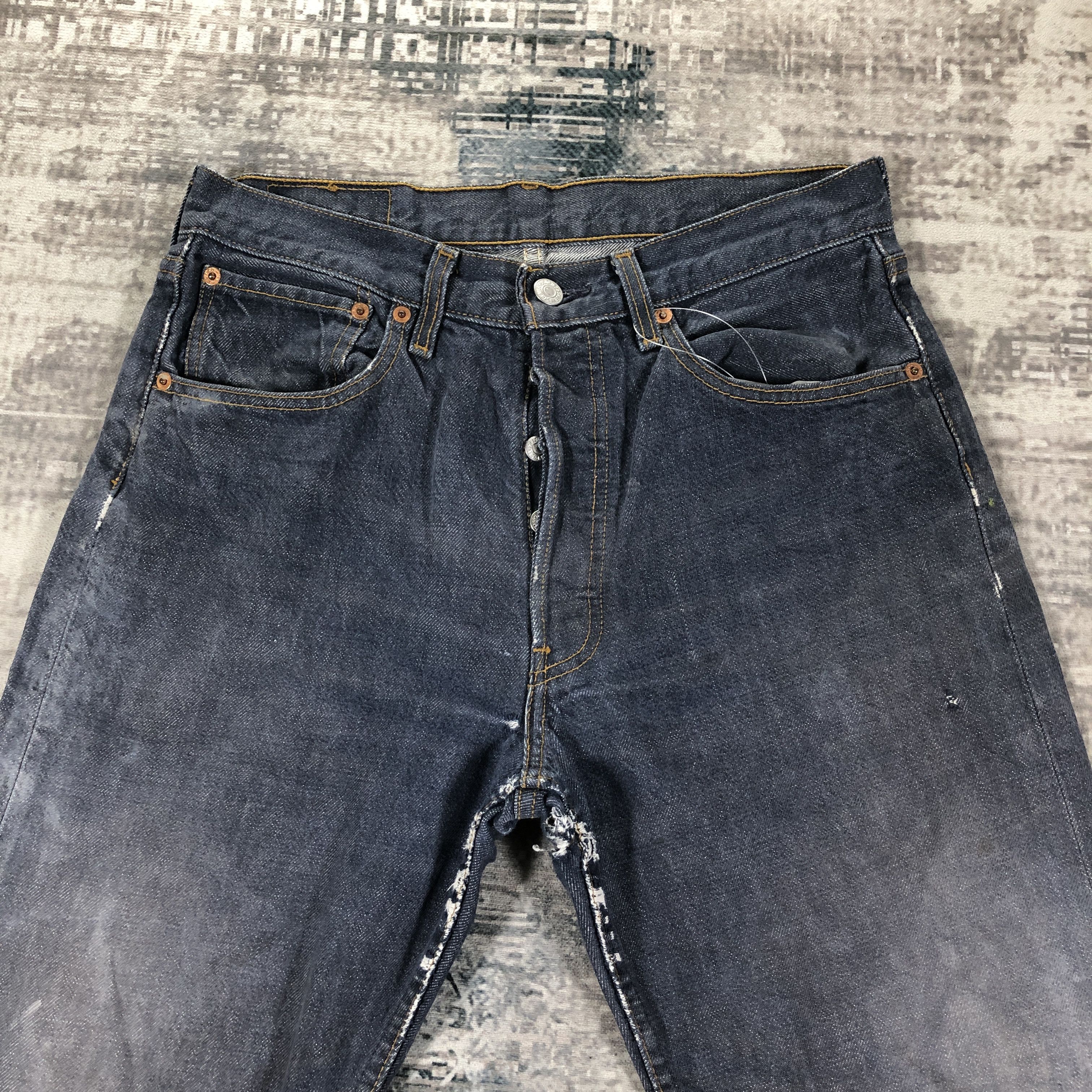 Levi's × Vintage Vintage Levis 501 Jeans Medium Wash Denim Size US 29 - 3 Thumbnail