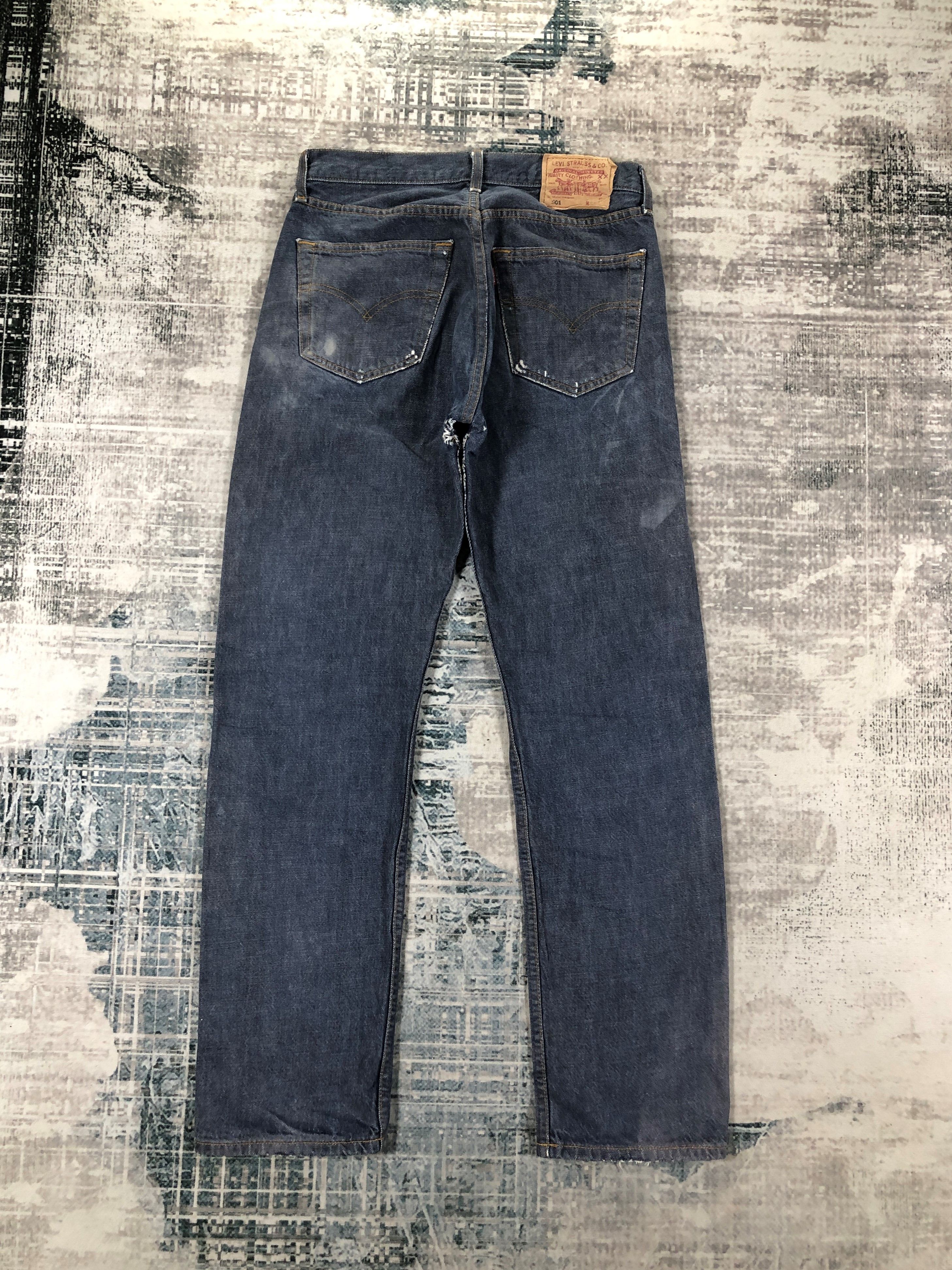 Levi's × Vintage Vintage Levis 501 Jeans Medium Wash Denim Size US 29 - 2 Thumbnail