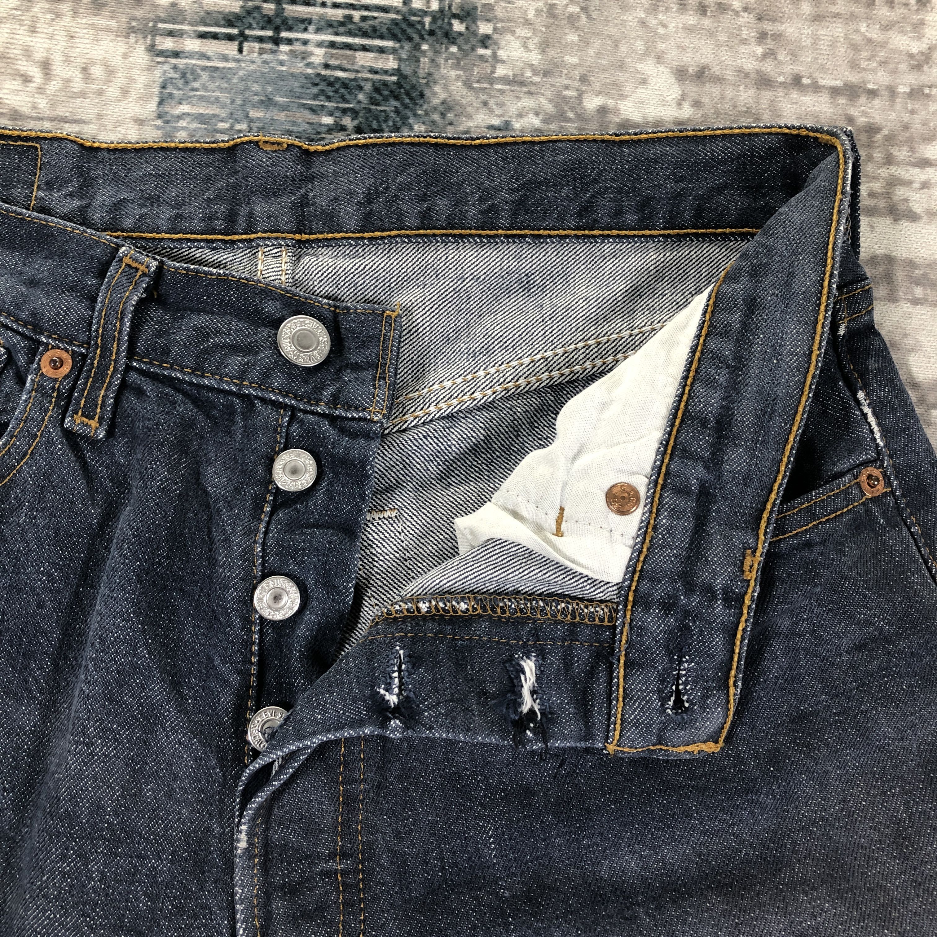 Levi's × Vintage Vintage Levis 501 Jeans Medium Wash Denim Size US 29 - 5 Thumbnail