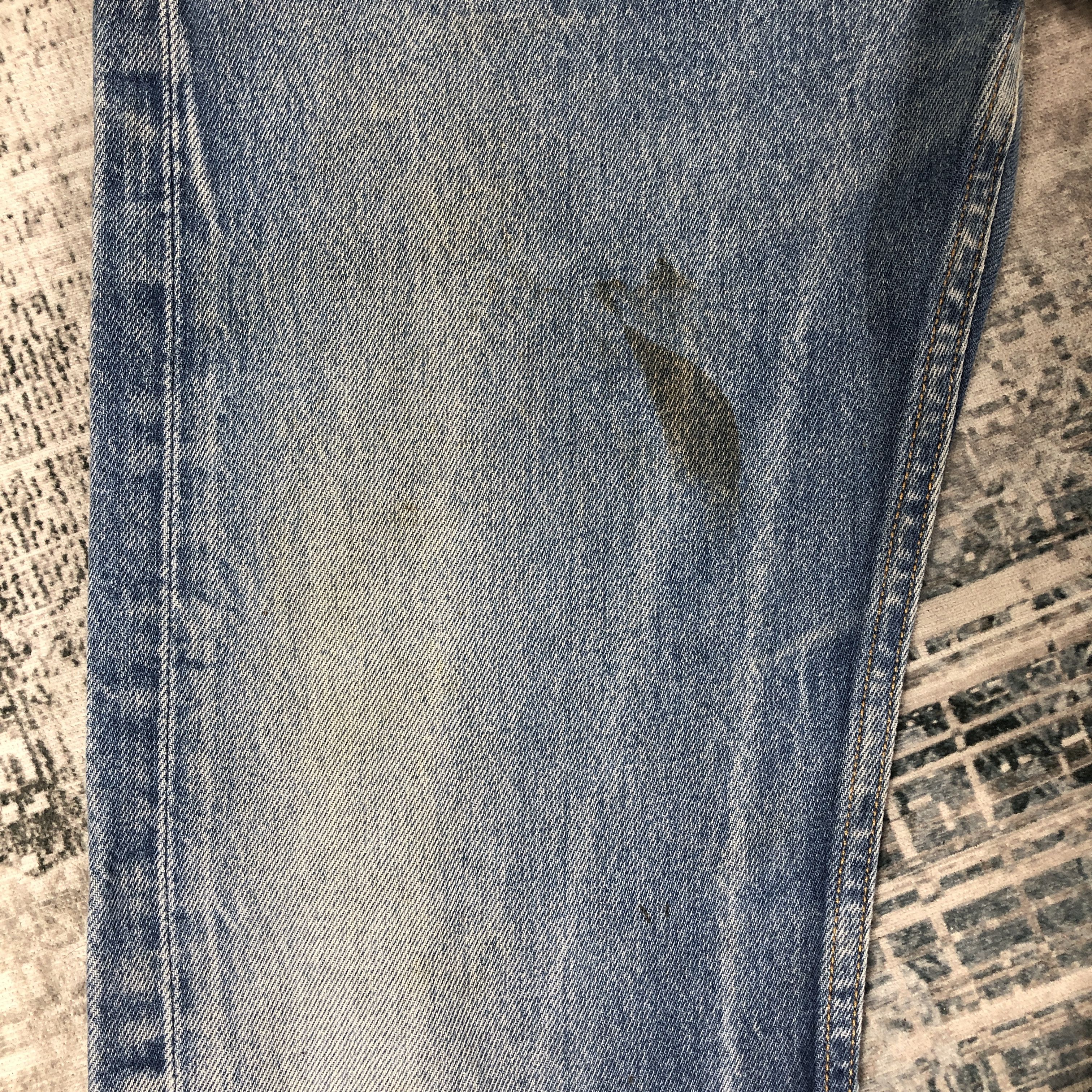 Levi's × Vintage Vintage Levis 501 Jeans Medium Wash Straight Leg Botton Size US 29 - 7 Thumbnail
