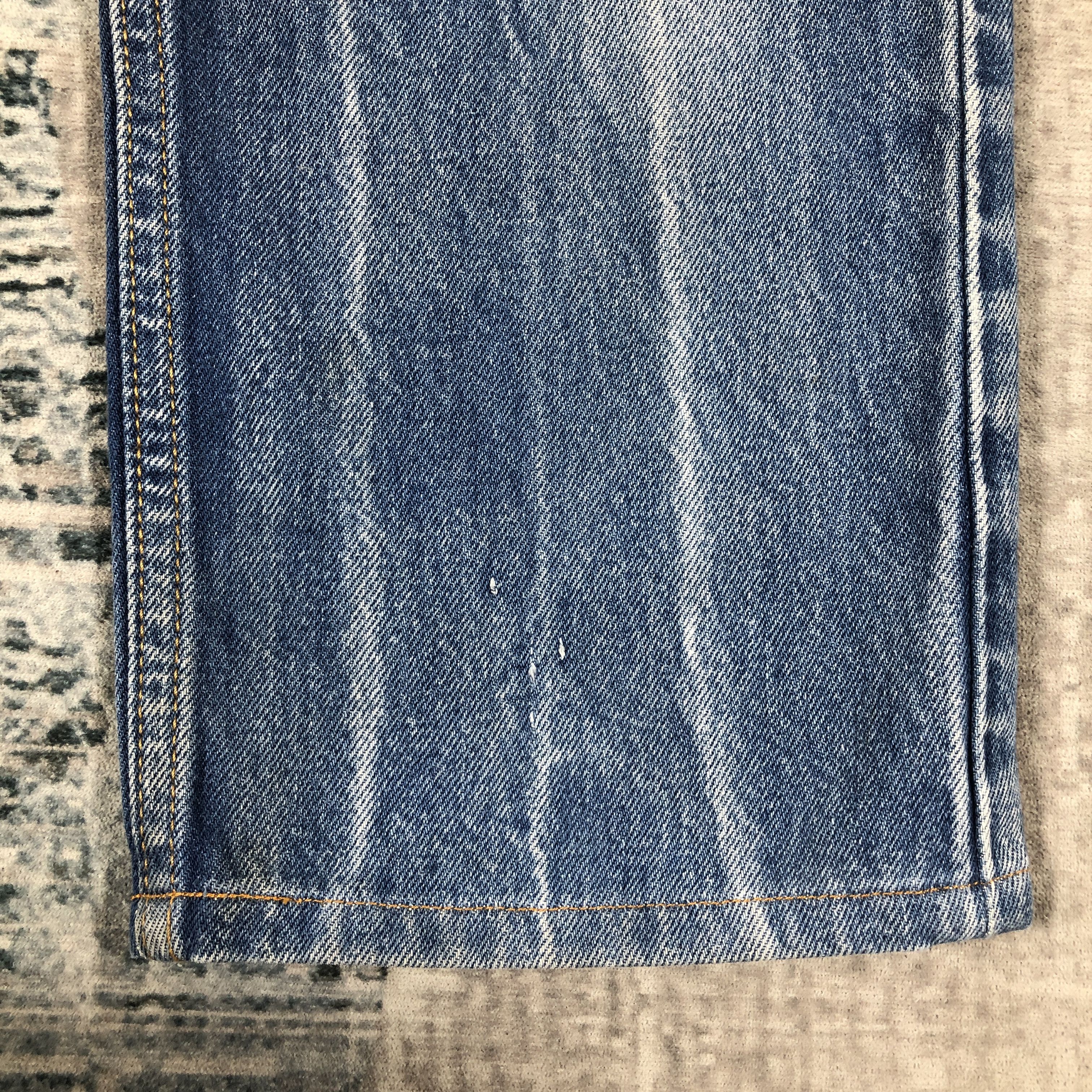 Levi's × Vintage Vintage Levis 501 Jeans Medium Wash Straight Leg Botton Size US 29 - 6 Thumbnail