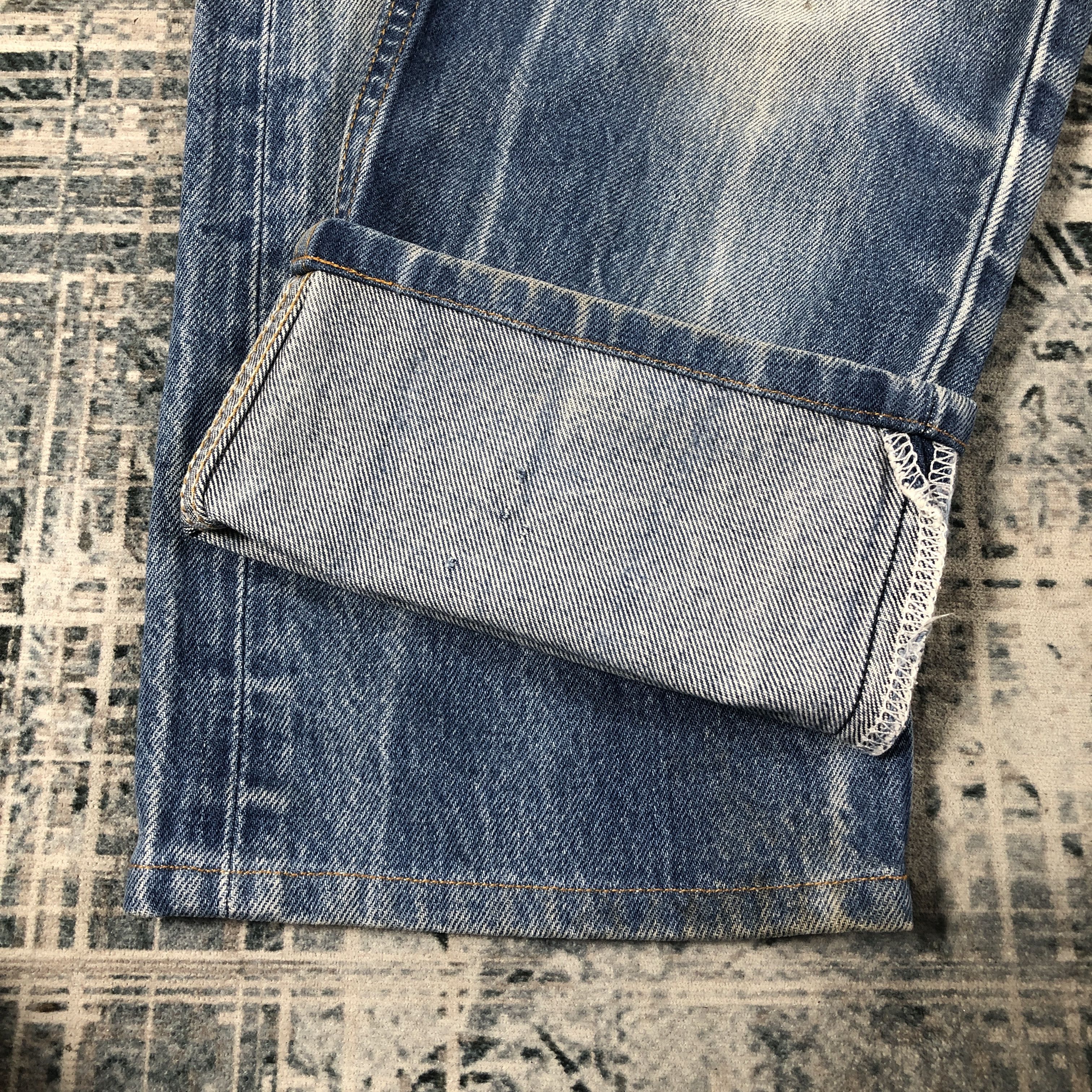 Levi's × Vintage Vintage Levis 501 Jeans Medium Wash Straight Leg Botton Size US 29 - 8 Thumbnail