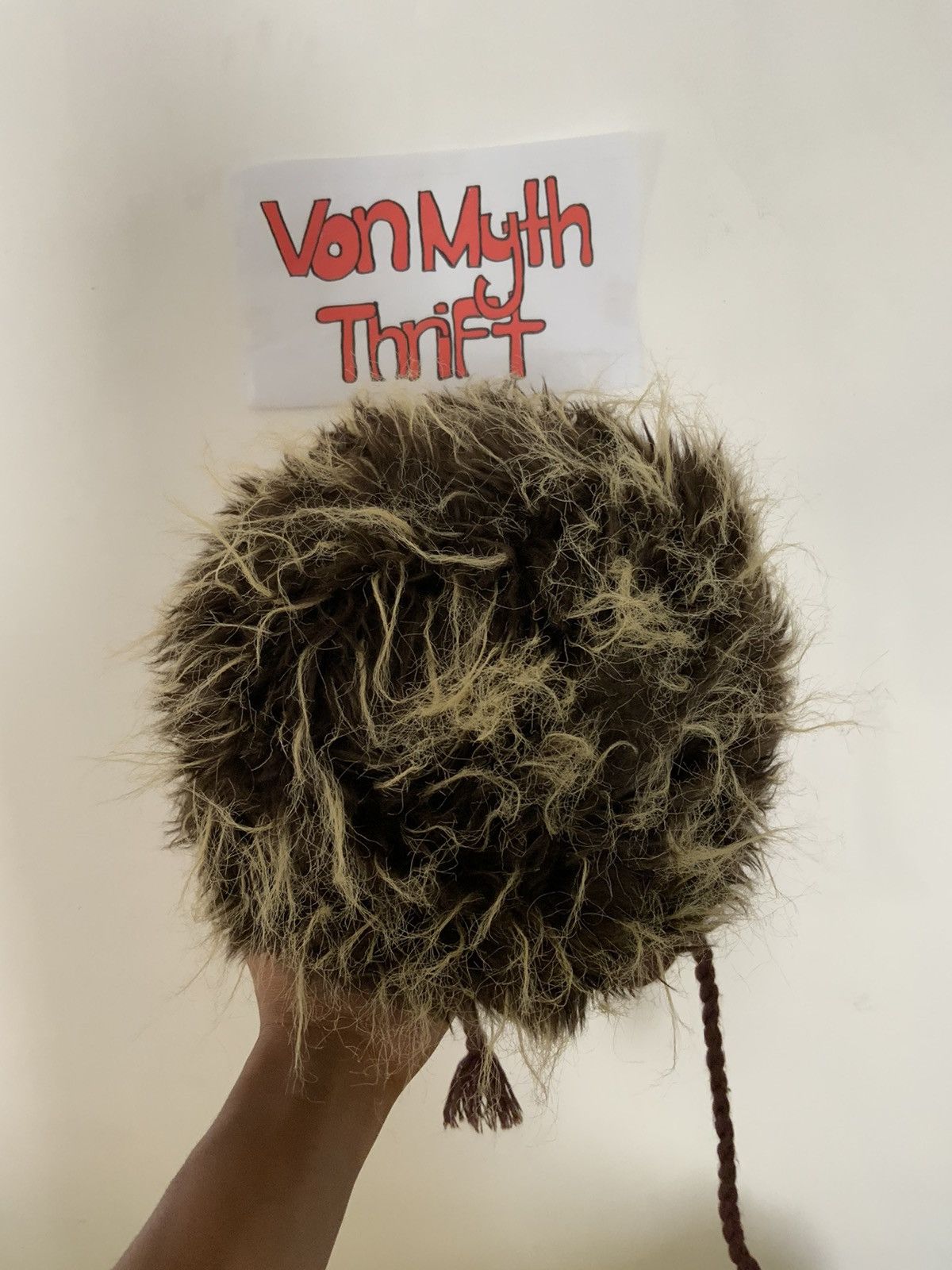 Japanese Brand Bula Native Mohair Faux Fur Winter Trooper Hat Size ONE SIZE - 7 Thumbnail