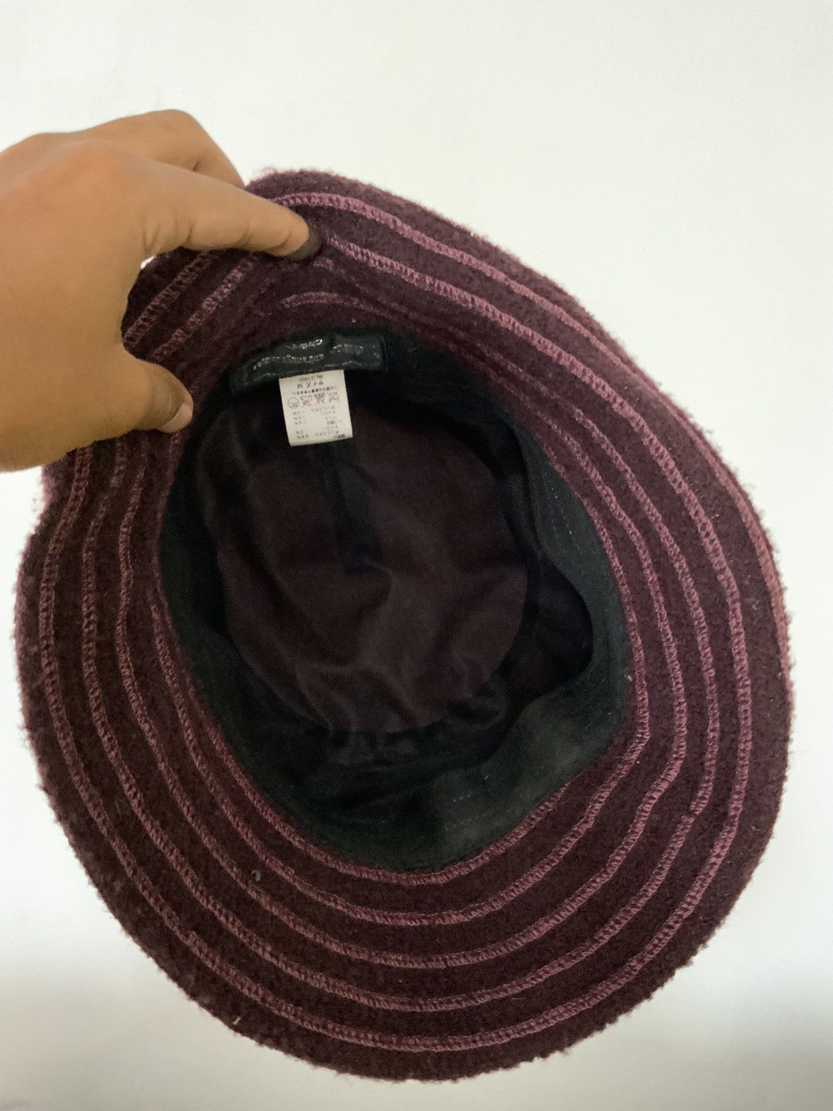 Japanese Brand Vintage Elite Chapeau Made Fur Mohair Ribbon Hat Size ONE SIZE - 7 Thumbnail