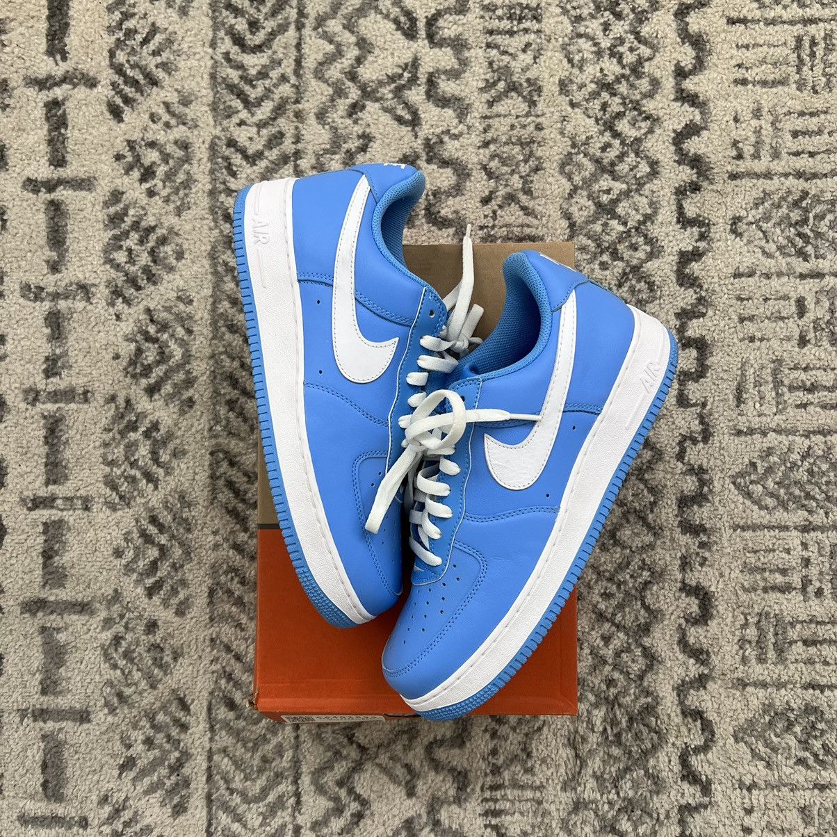 Nike Air Force 1 low baby blue | Grailed