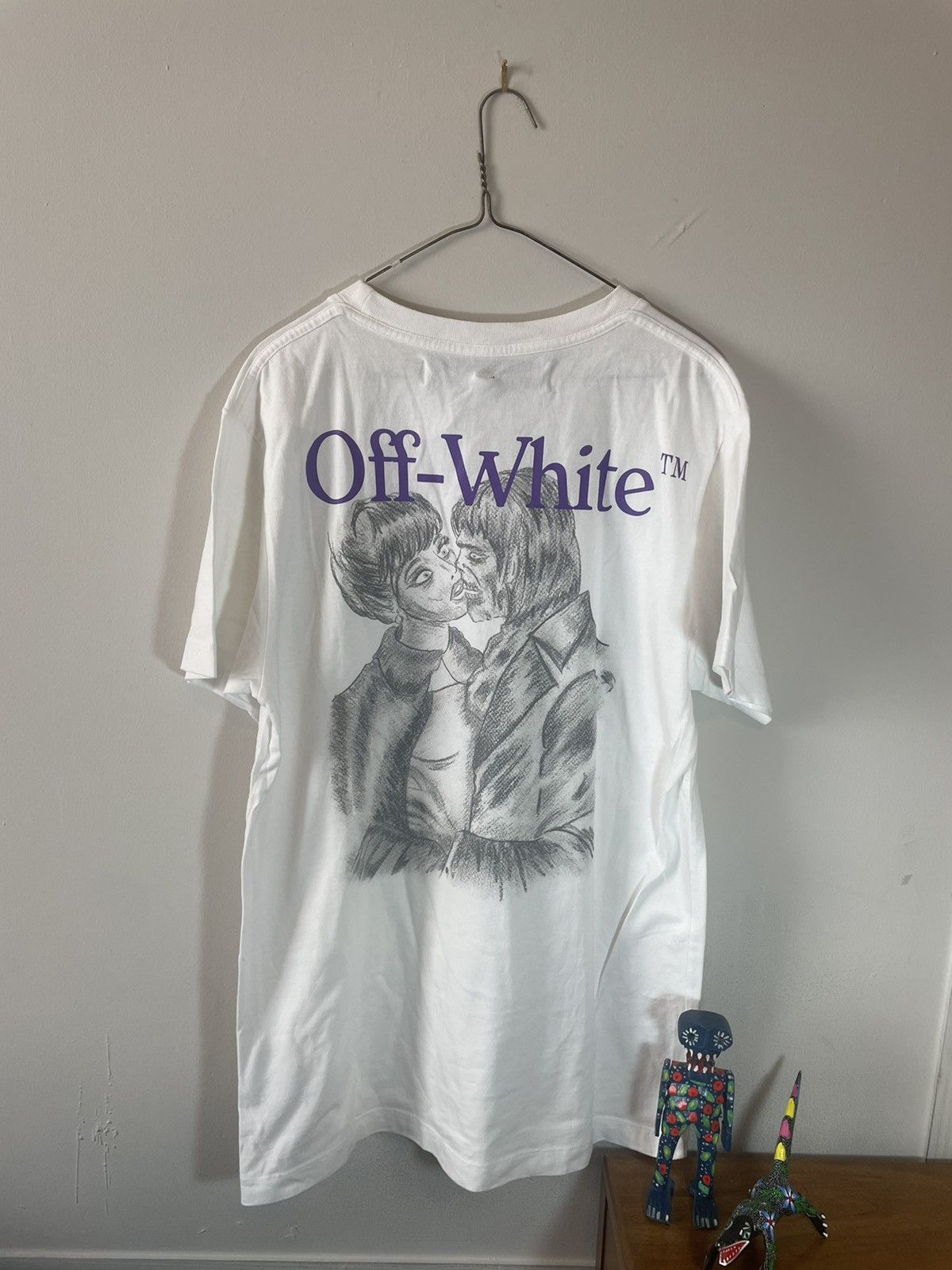 Off-White Off-White Vampire Kiss Tee Size US M / EU 48-50 / 2 - 1 Thumbnail