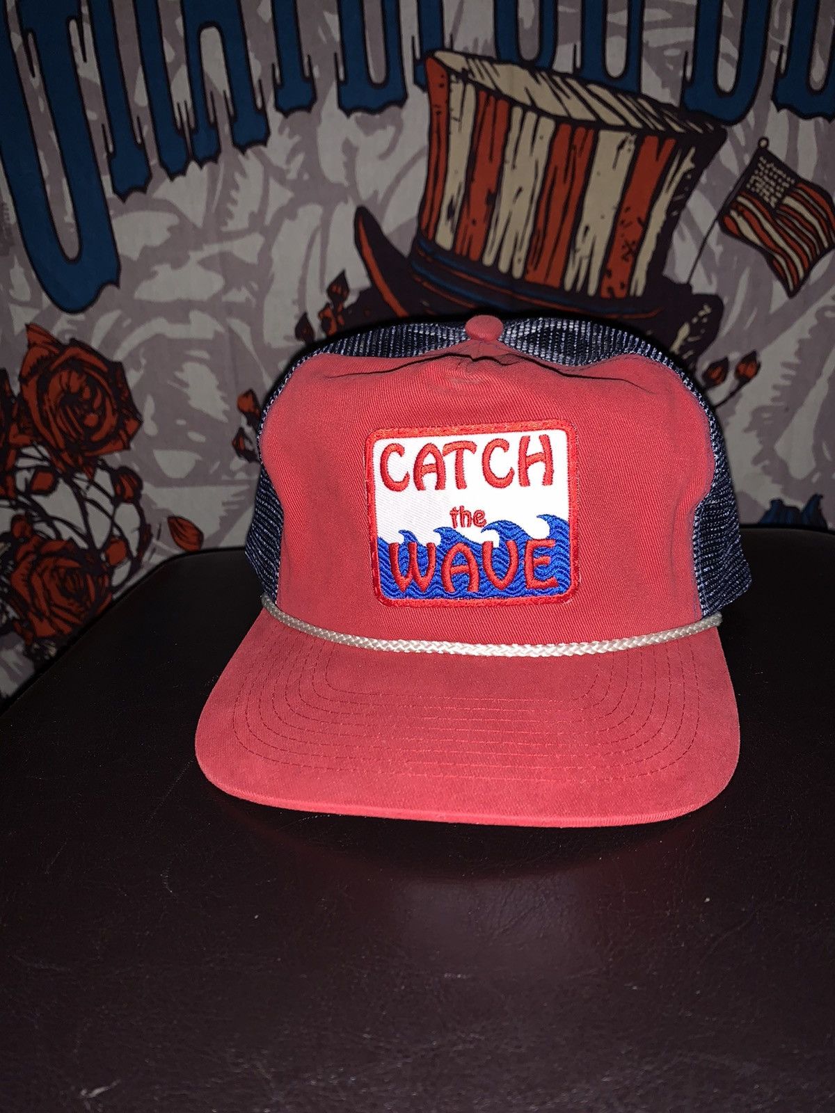Vintage Catch The Wave Snapback Size ONE SIZE - 2 Thumbnail