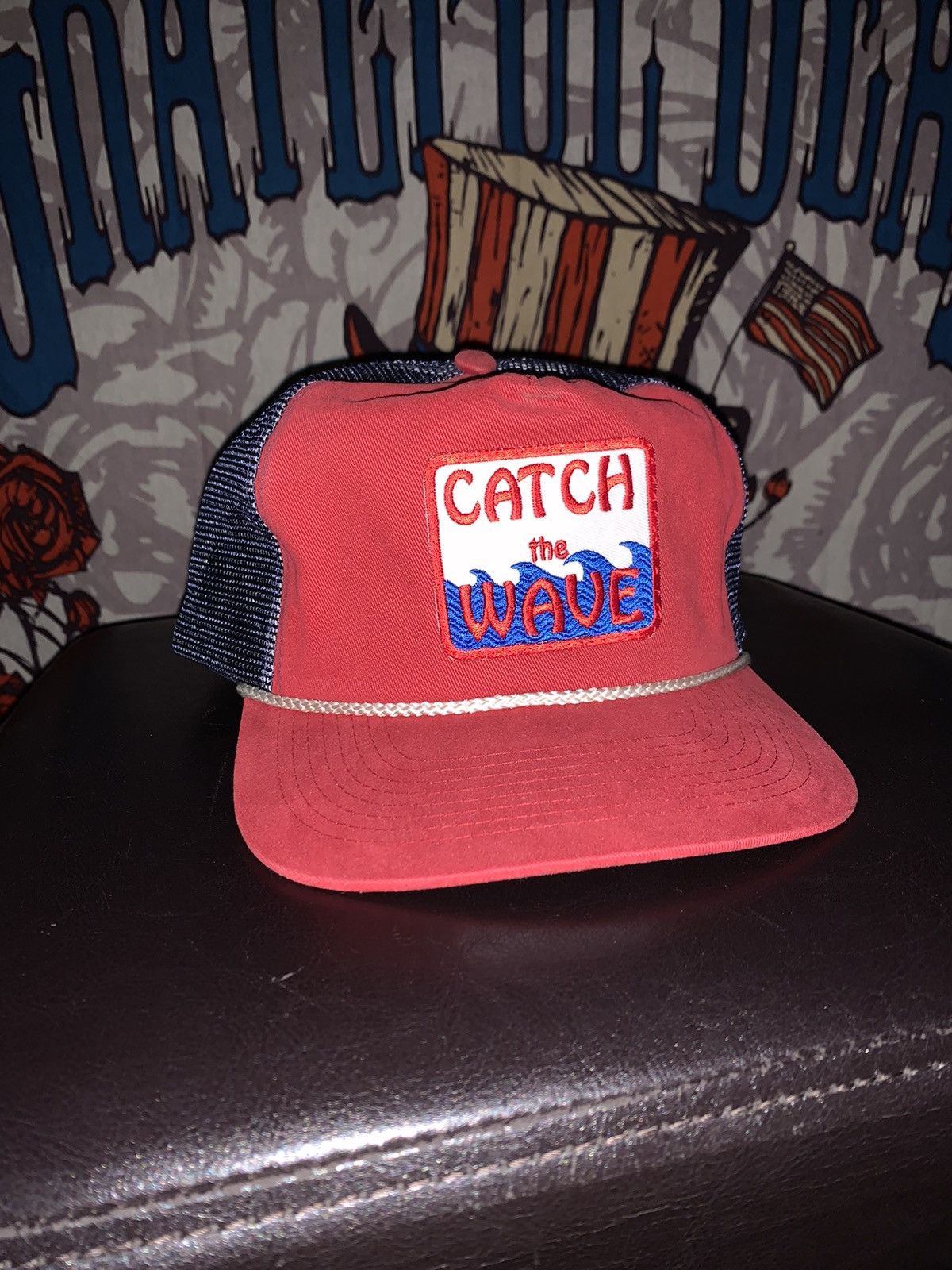 Vintage Catch The Wave Snapback Size ONE SIZE - 1 Thumbnail