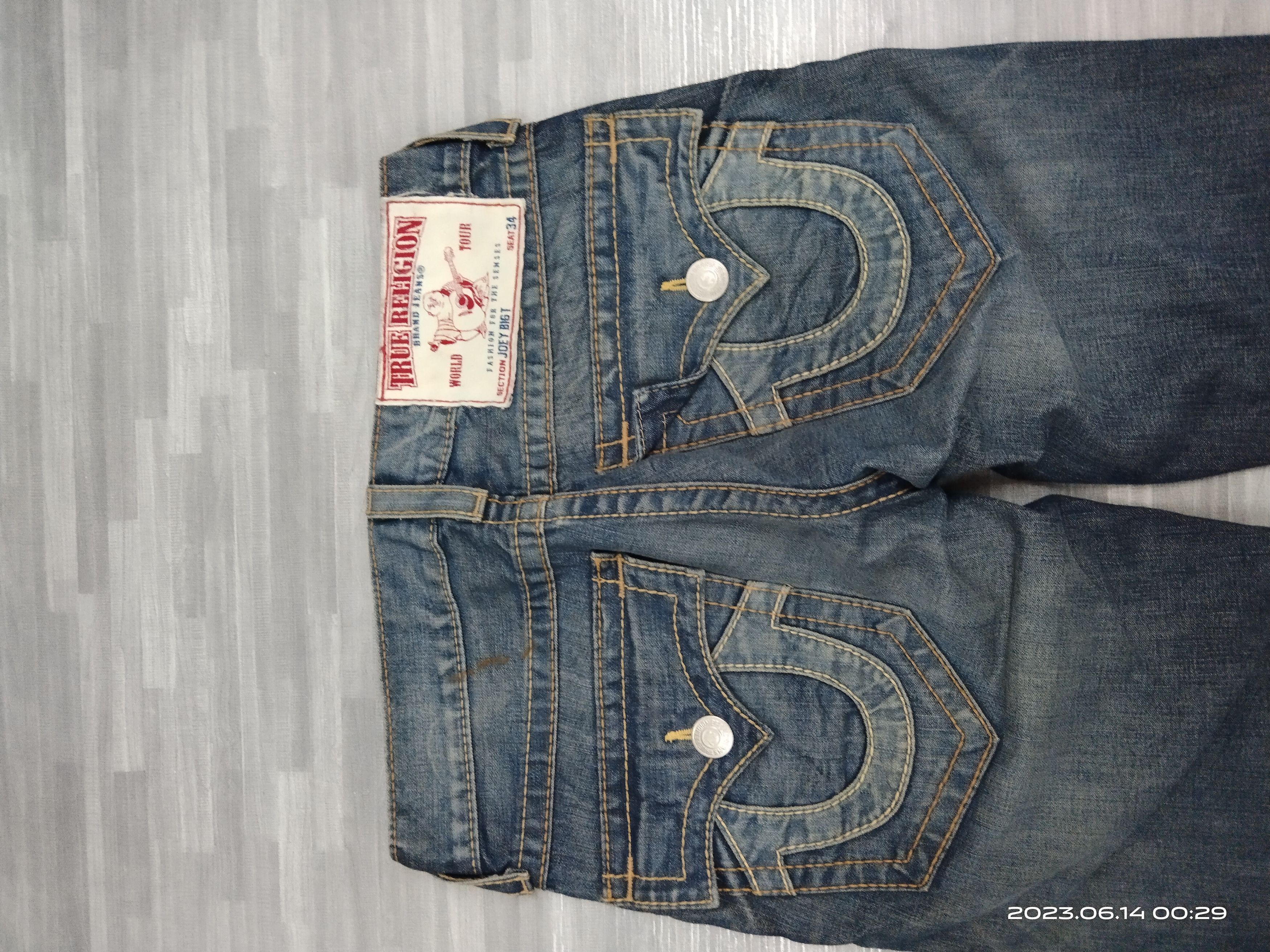 True Religion TWIST FLARE RIPED T.RELIGION DENIM PANTS Size US 29 - 5 Thumbnail