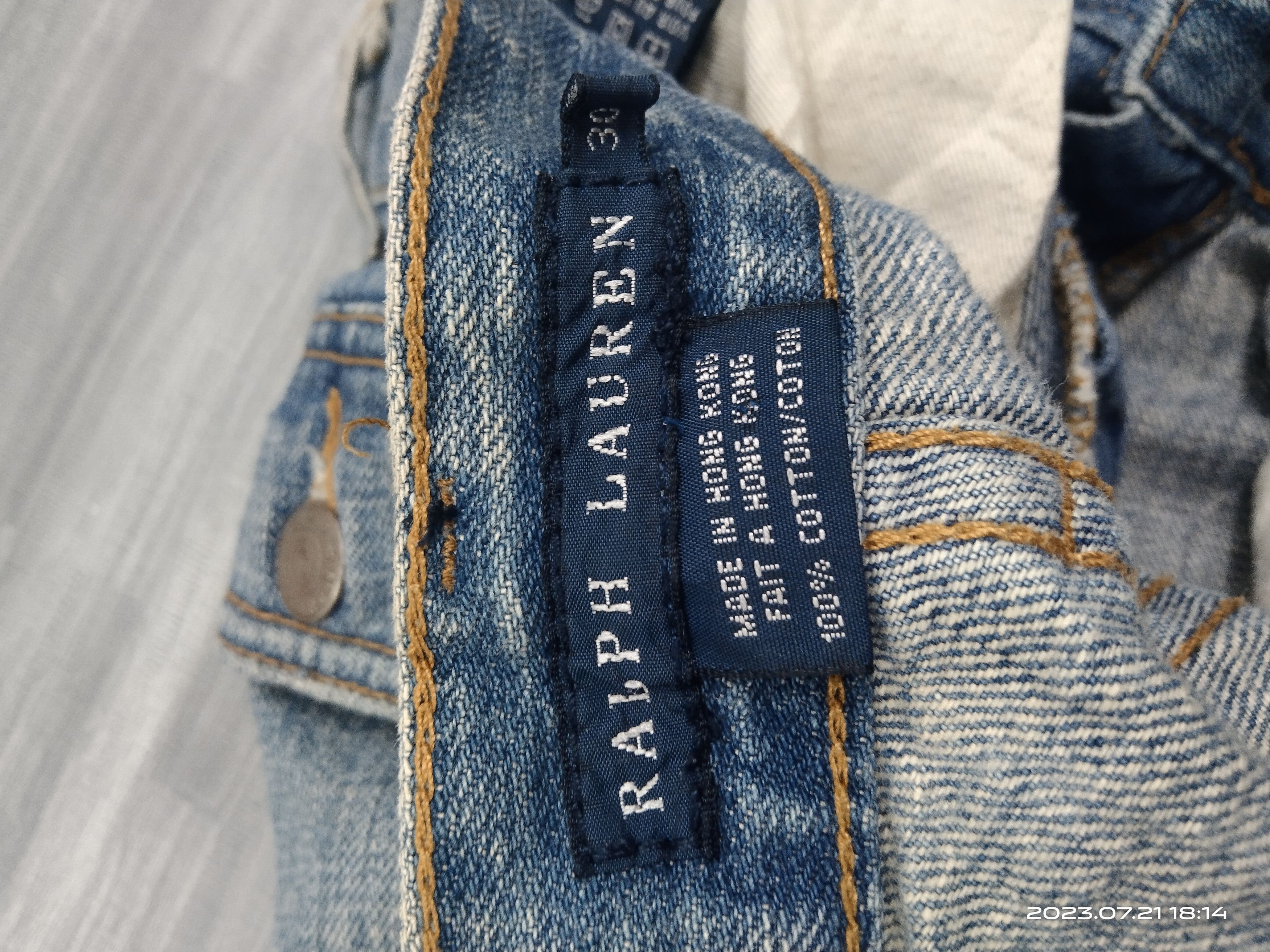 Ralph Lauren SiCK FLARE RALPH LAUREN DENIN PANTS Size US 30 / EU 46 - 9 Thumbnail