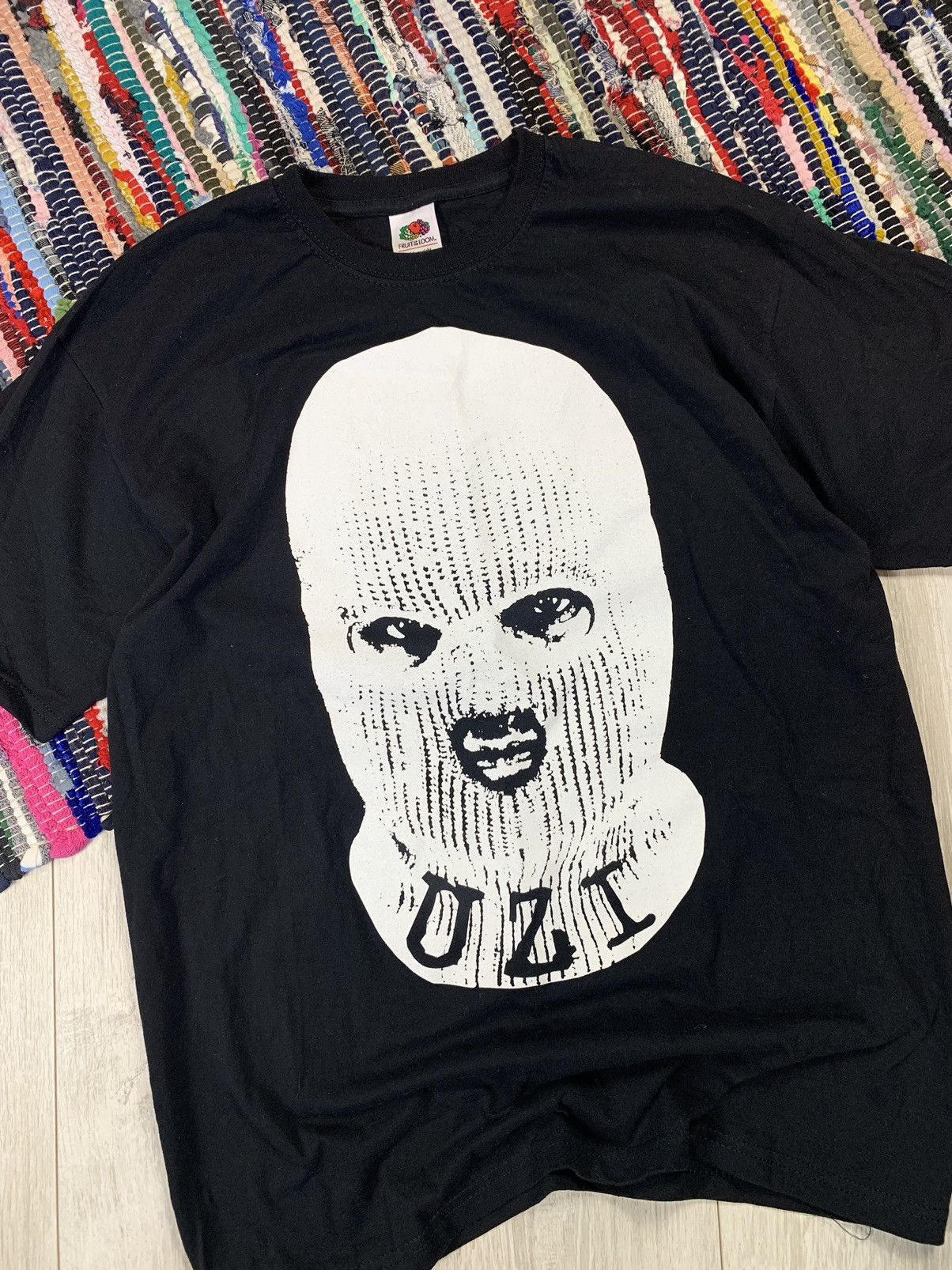 Vintage Uzi Balaclava Tee Shirt Drill Rap Grailed