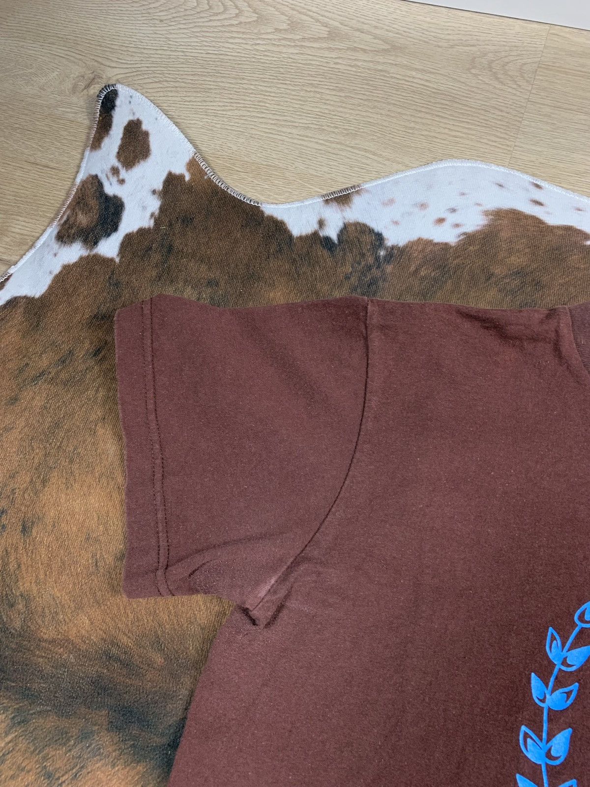 Designer × Neighborhood × Stussy Stussy x Neighborhood Brown Logo Skull Tee Shirt Size US M / EU 48-50 / 2 - 6 Thumbnail