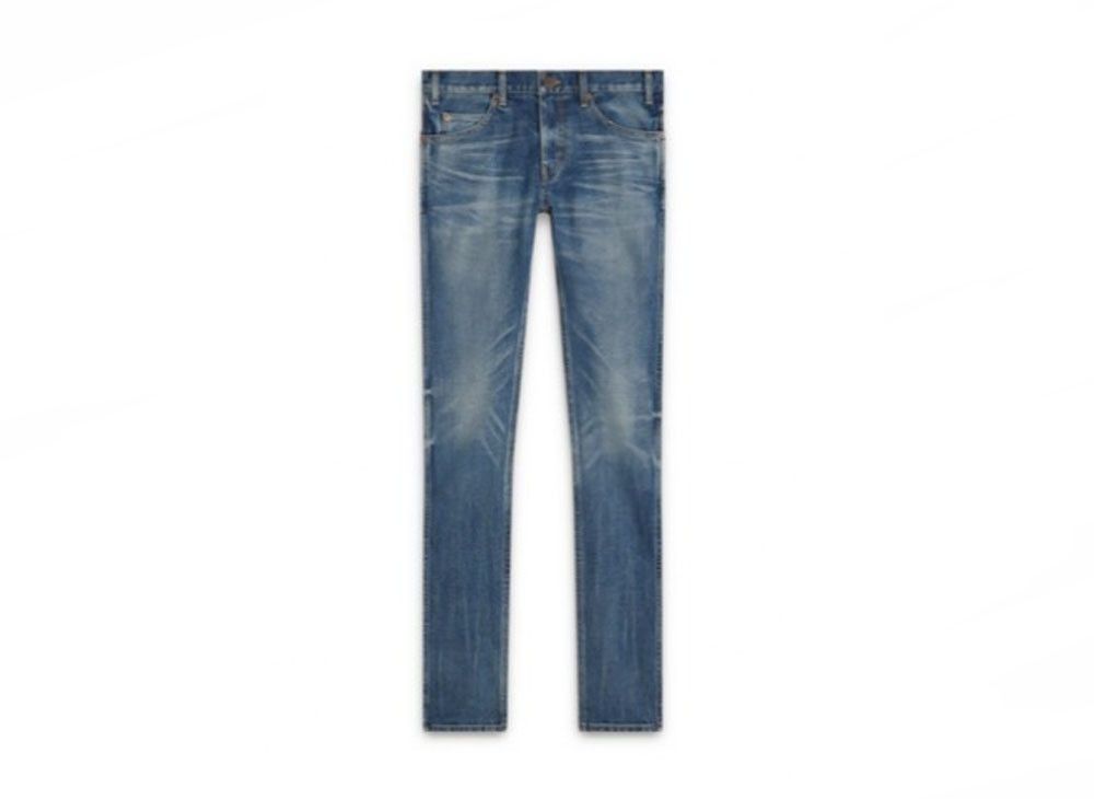 image of Celine Sk005 Skinny Jeans Union Wash in Vintage Union Wash, Men's (Size 31)