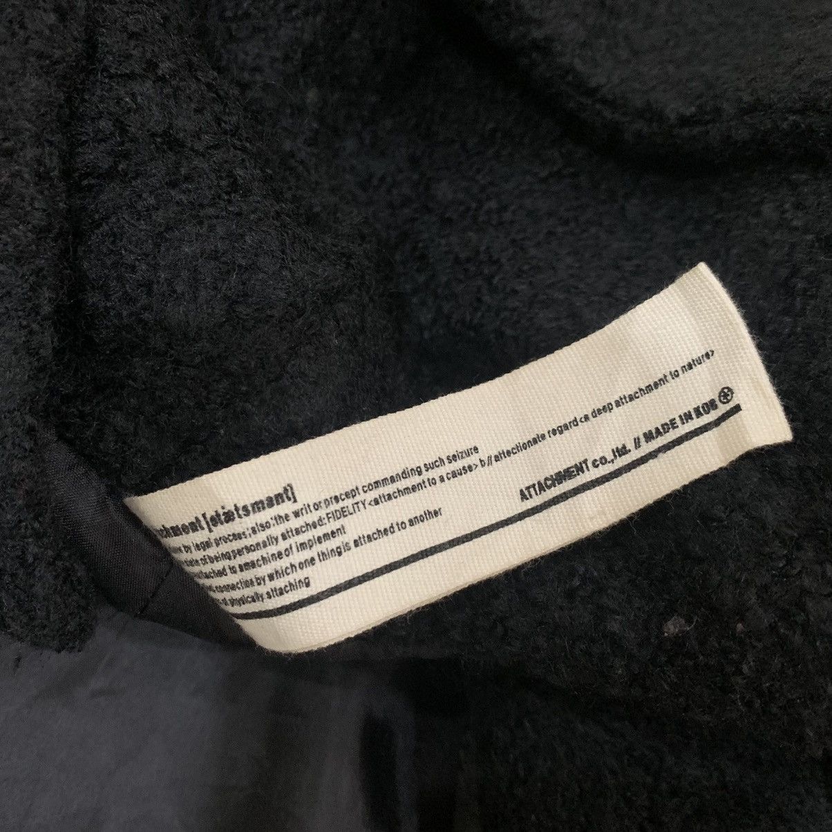 Kazuyuki Kumagai Attachment Attachment Wool Blend Hoodie Parka Jacket Size US S / EU 44-46 / 1 - 12 Thumbnail