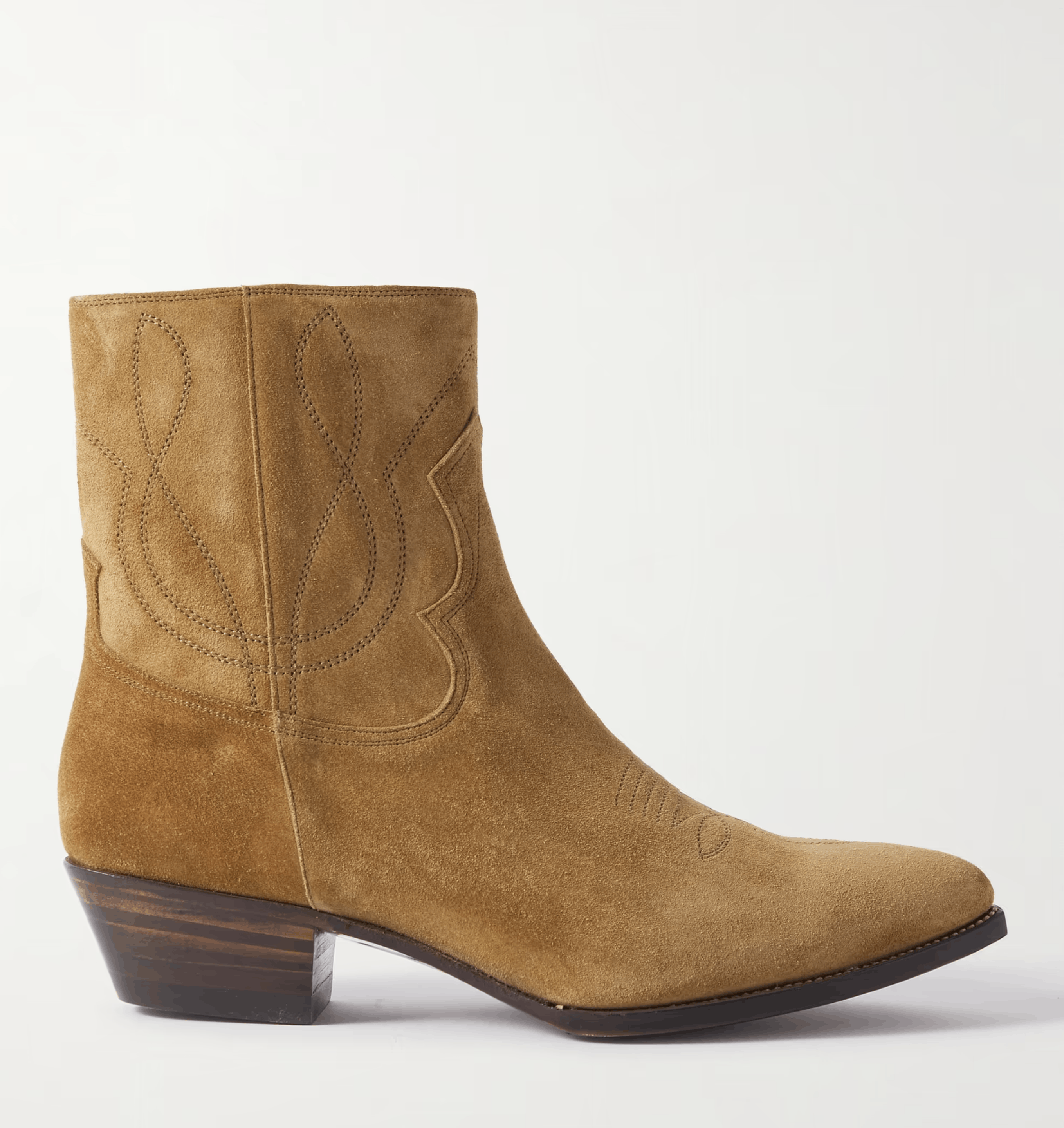 Celine Moon Embroidered Suede Boots | Grailed