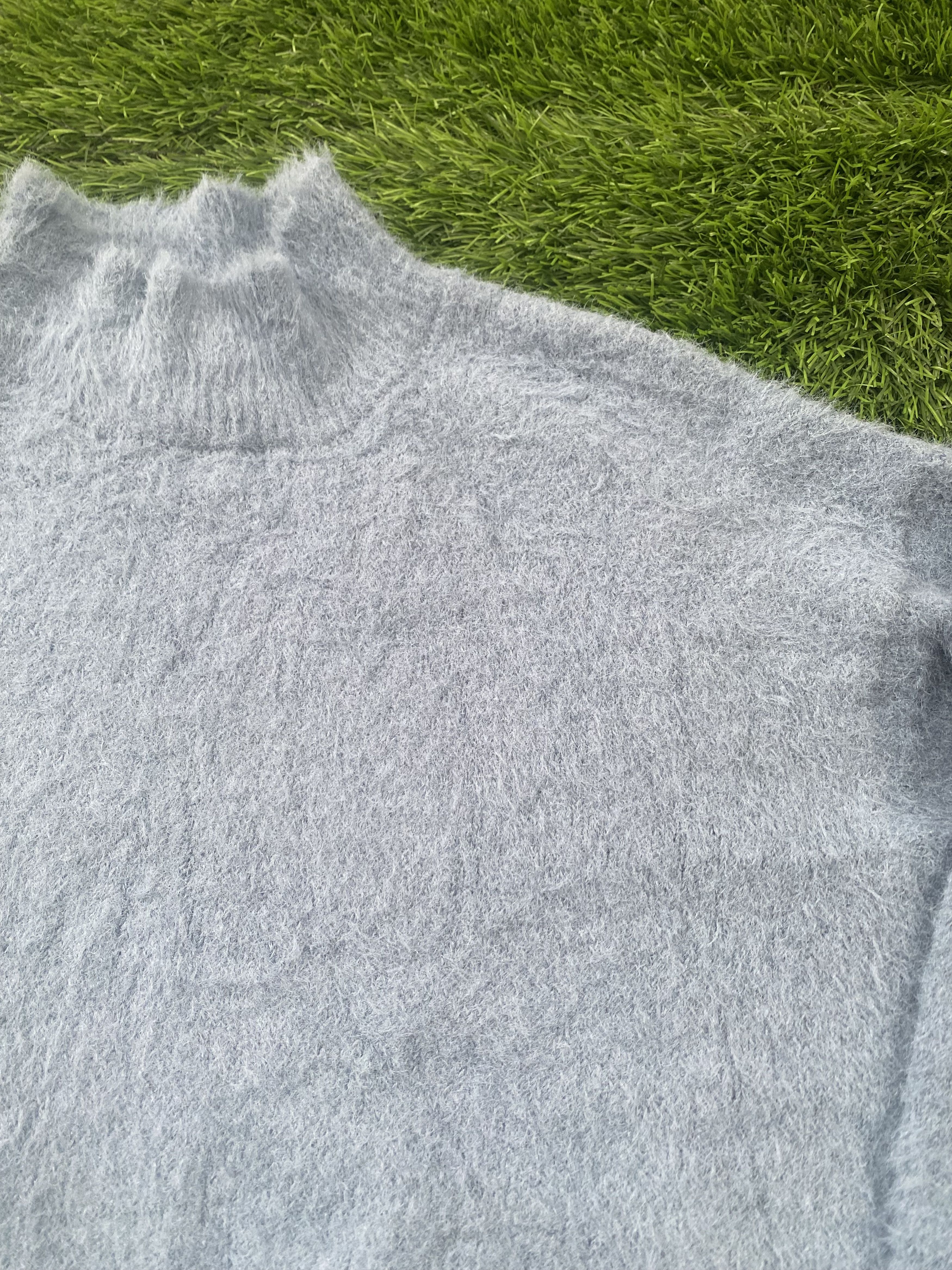 Issey Miyake Rare Issey Miyake Mohair Turtleneck Sweater Size M / US 6-8 / IT 42-44 - 3 Thumbnail
