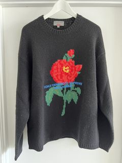 Yohji Yamamoto Supreme Sweater | Grailed