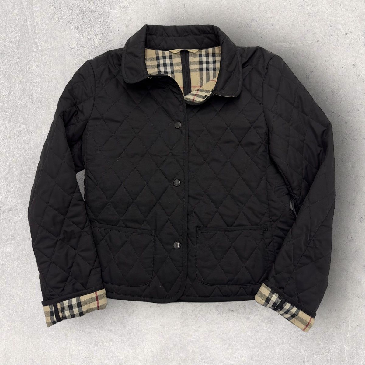 Burberry Burberry quilted nova check jacket | Grailed