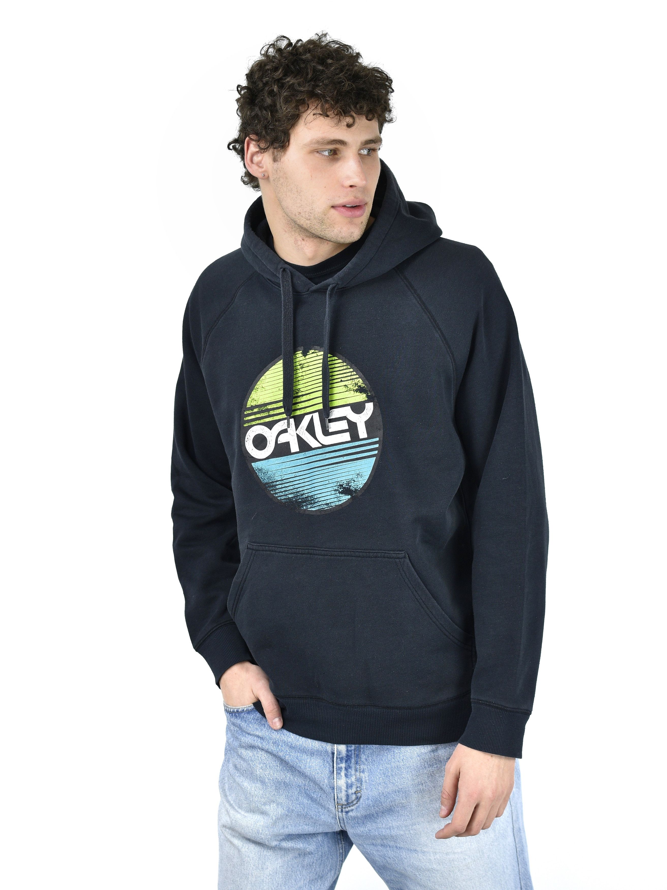 Oakley Vintage Oakley Logo Hoodie Size US L / EU 52-54 / 3 - 7 Thumbnail