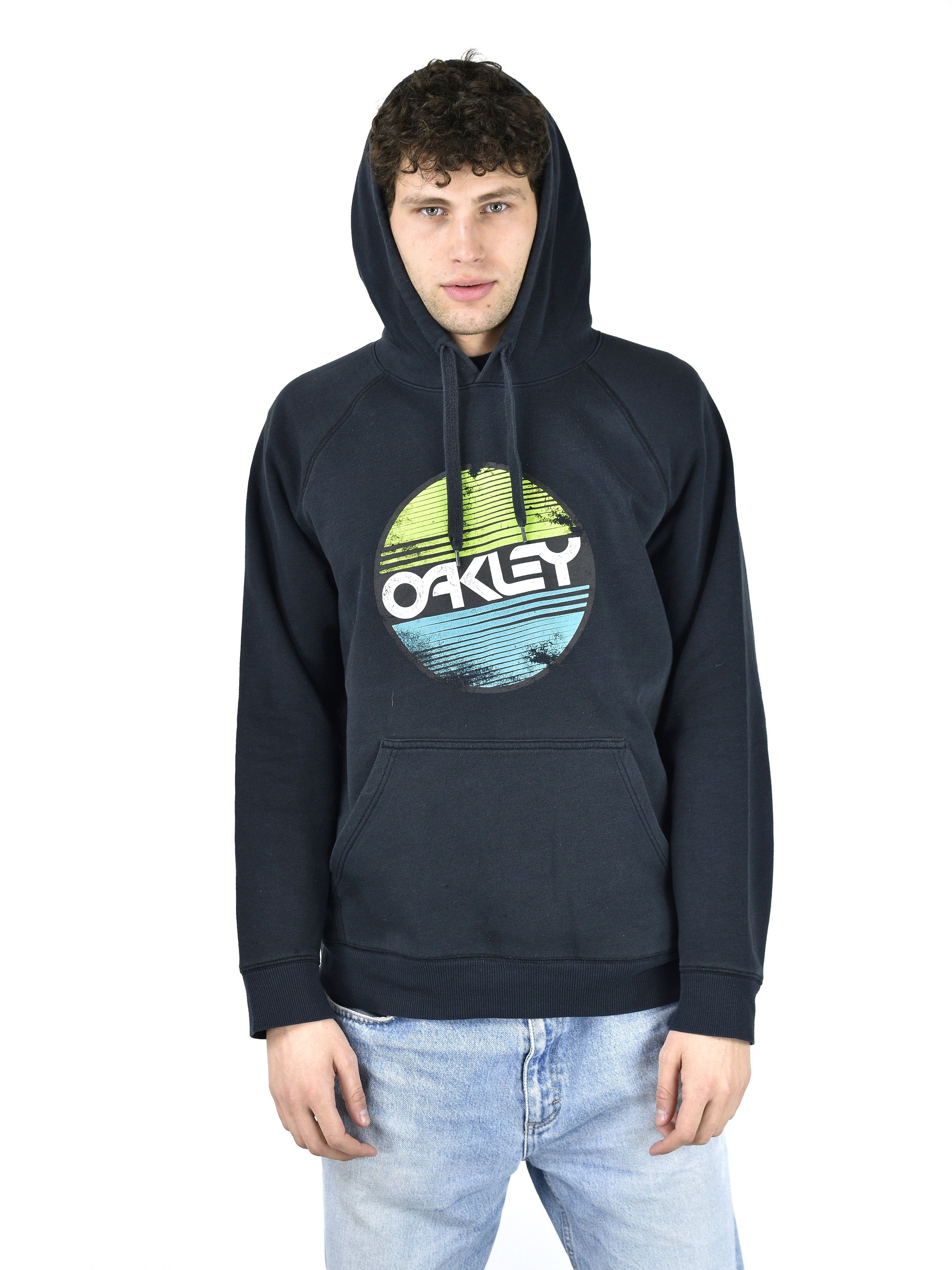 Oakley Vintage Oakley Logo Hoodie Size US L / EU 52-54 / 3 - 8 Thumbnail