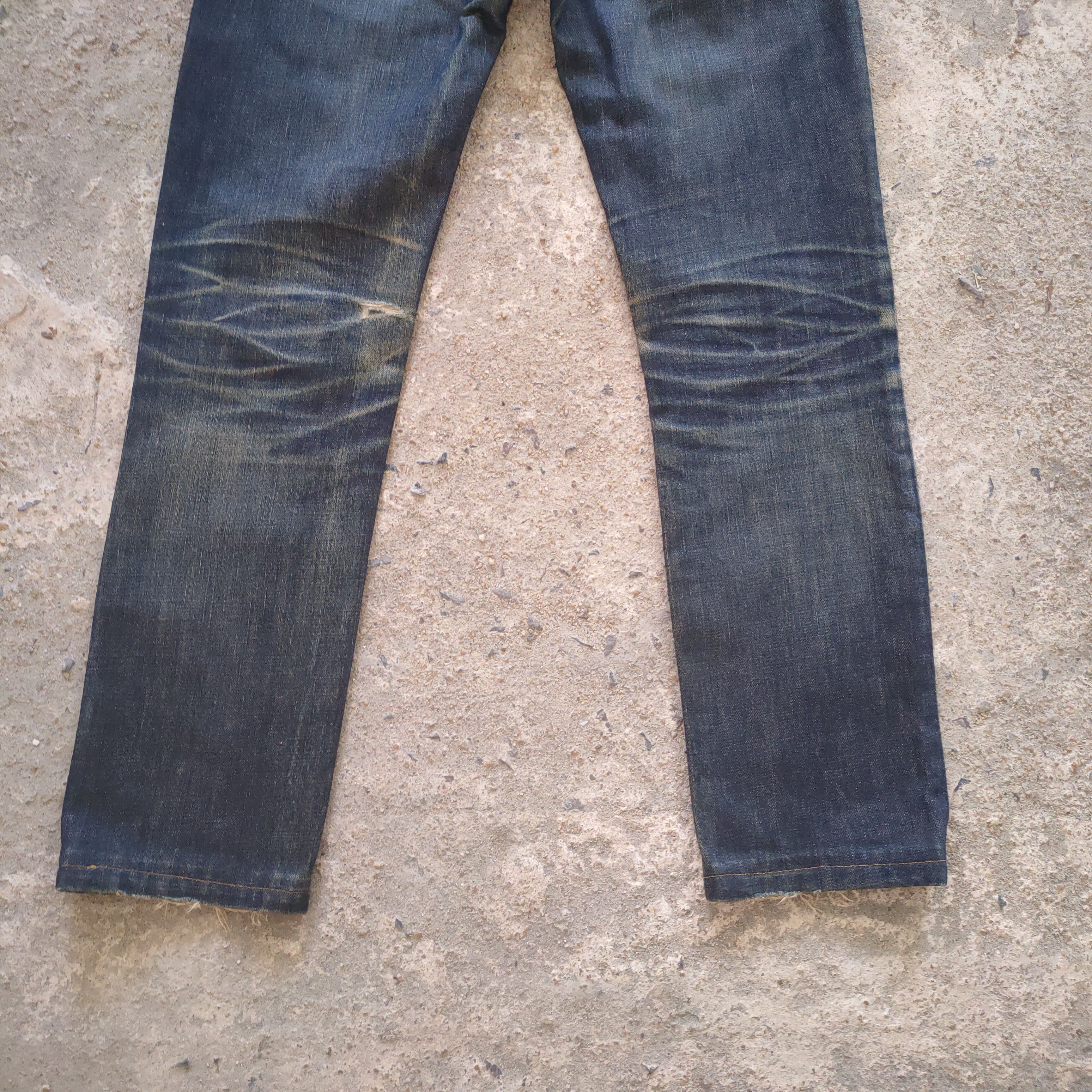 Hysteric Glamour VINTAGE HISTERIC GLAMOUR SKINNY FADED JEANS PANTS Size US 27 - 11 Thumbnail