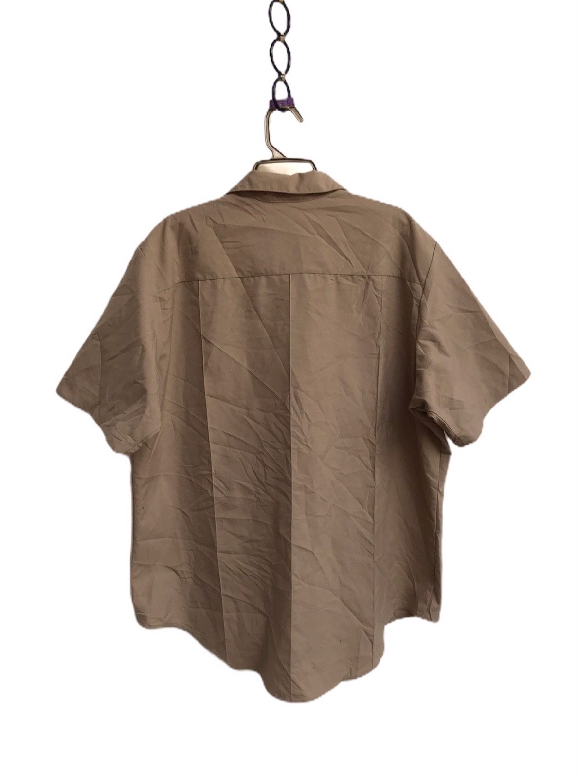 Vintage 🔥Dscp Military Short Sleeve Button Shirts Size US XL / EU 56 / 4 - 2 Thumbnail