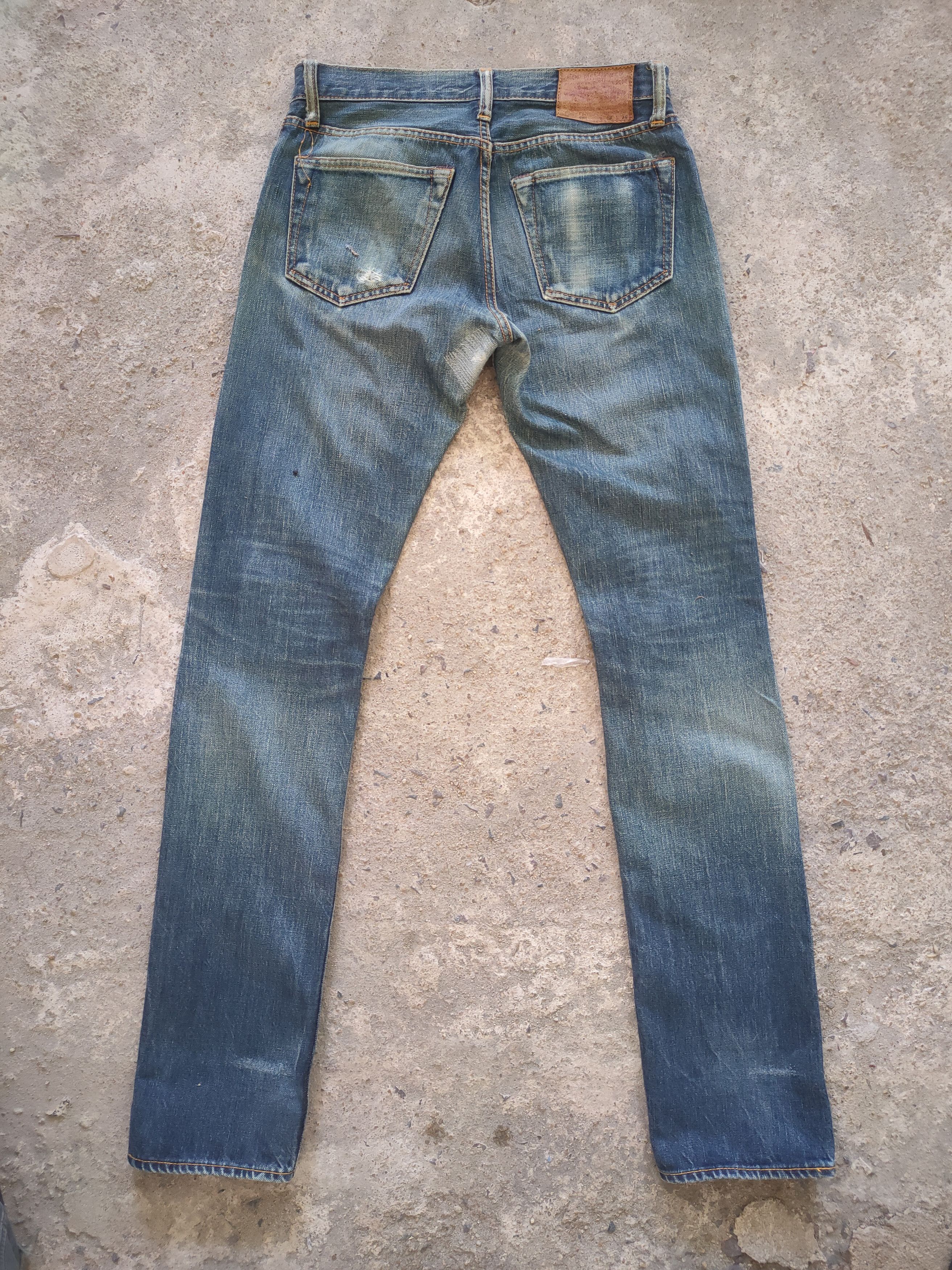 The Real McCoy's VINTAGE THE REAL McCoy's SKINNY SELVEGE JEANS PANTS Size US 29 - 10 Thumbnail