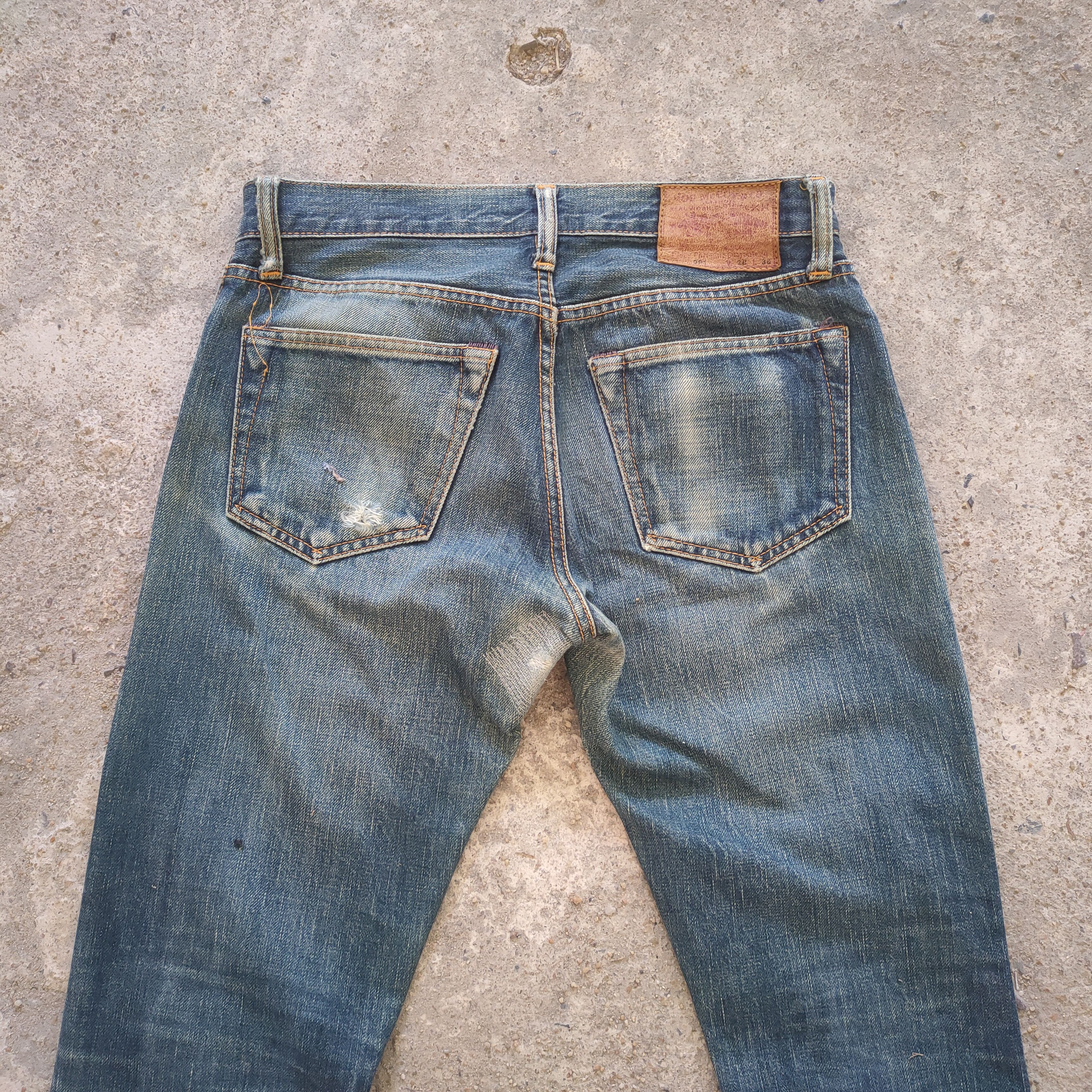 The Real McCoy's VINTAGE THE REAL McCoy's SKINNY SELVEGE JEANS PANTS Size US 29 - 11 Thumbnail