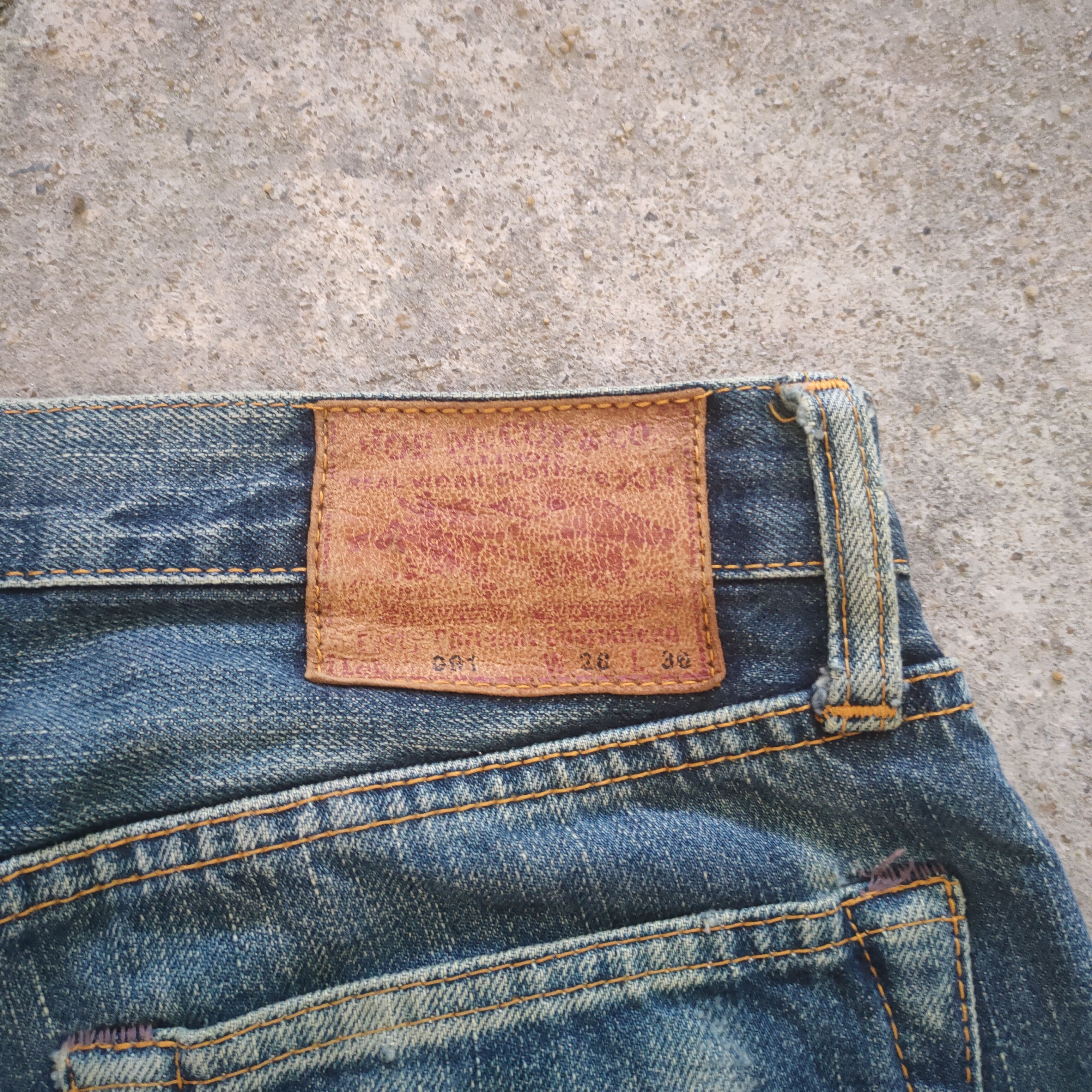 The Real McCoy's VINTAGE THE REAL McCoy's SKINNY SELVEGE JEANS PANTS Size US 29 - 12 Thumbnail