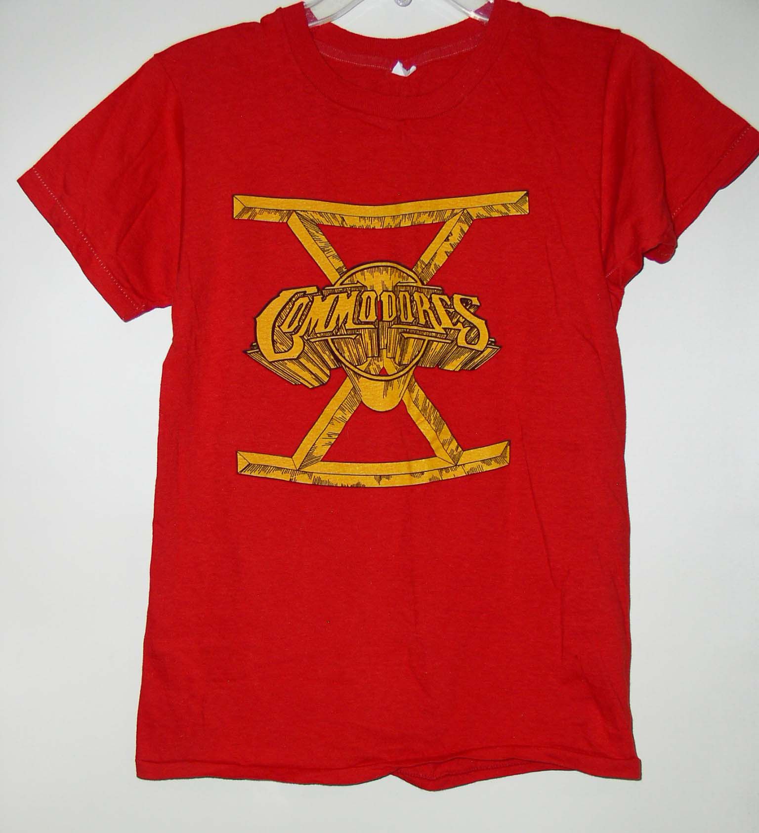 T-shirt COMMODORES Tournée 1980 - Occasion Taille M, Motif R&B Soul