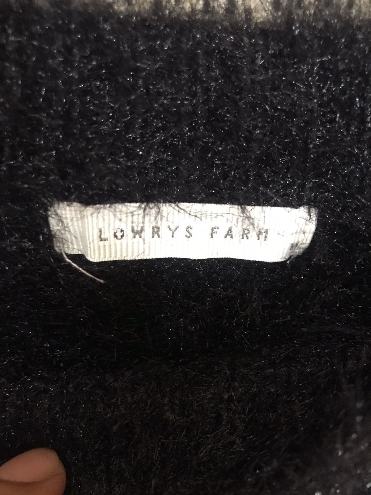 Japanese Brand × LOWRYS FARM ‼️LOWRYS FARM FUZZY MOHAIR SWEATER NICE DESIGN‼️ Size M / US 6-8 / IT 42-44 - 3 Thumbnail