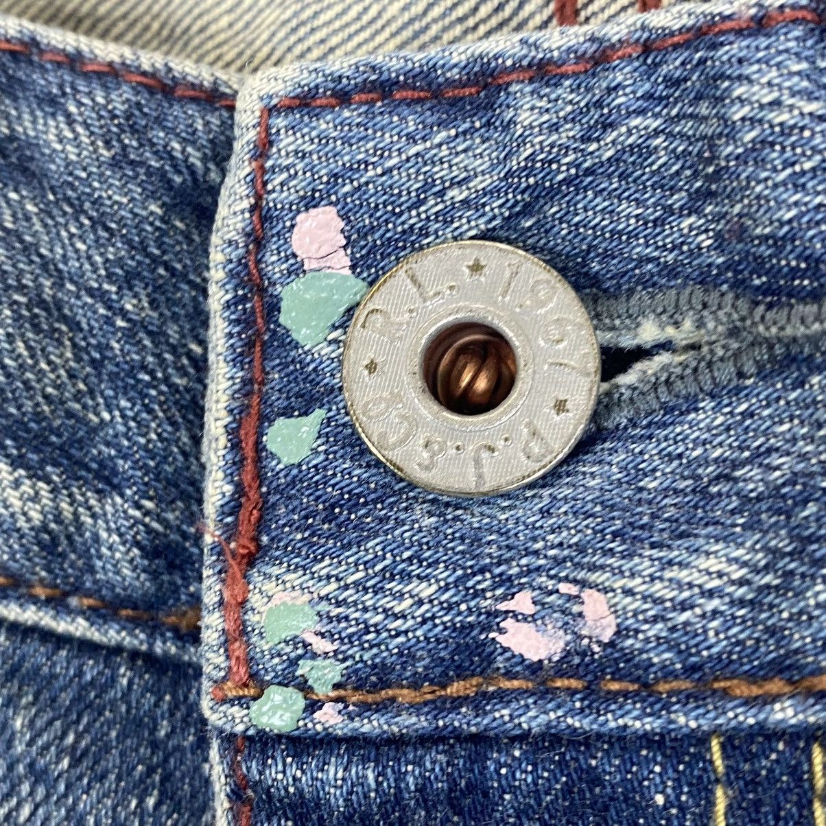 Ralph Lauren ✨Ralph Lauren splash painting distressed jeans Size US 33 - 12 Thumbnail