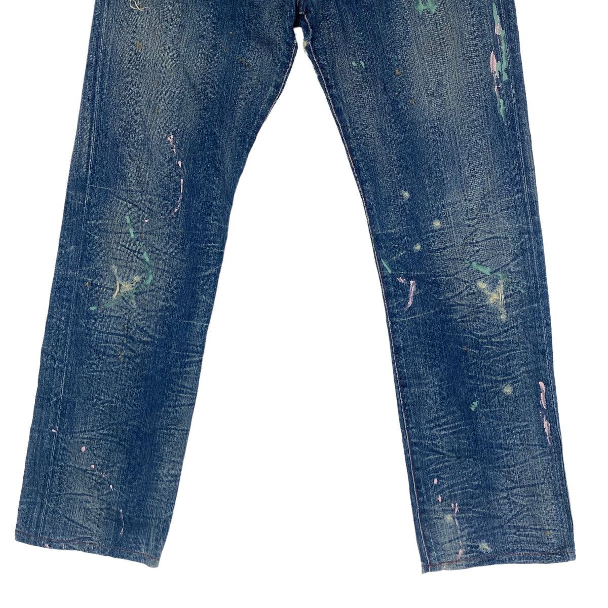 Ralph Lauren ✨Ralph Lauren splash painting distressed jeans Size US 33 - 4 Thumbnail