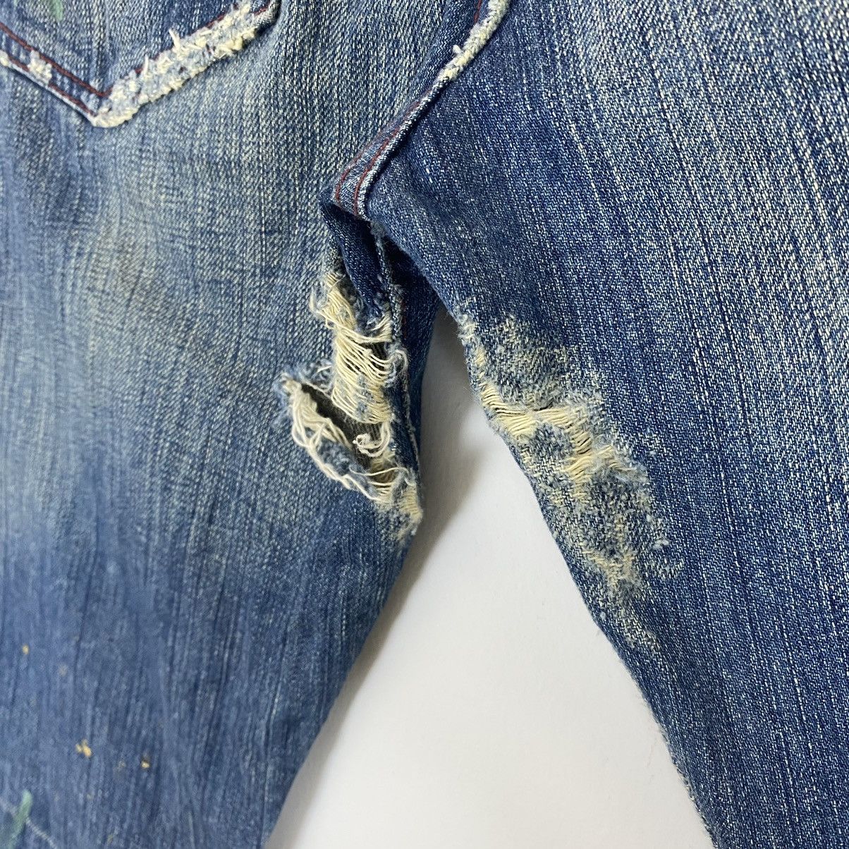 Ralph Lauren ✨Ralph Lauren splash painting distressed jeans Size US 33 - 8 Thumbnail