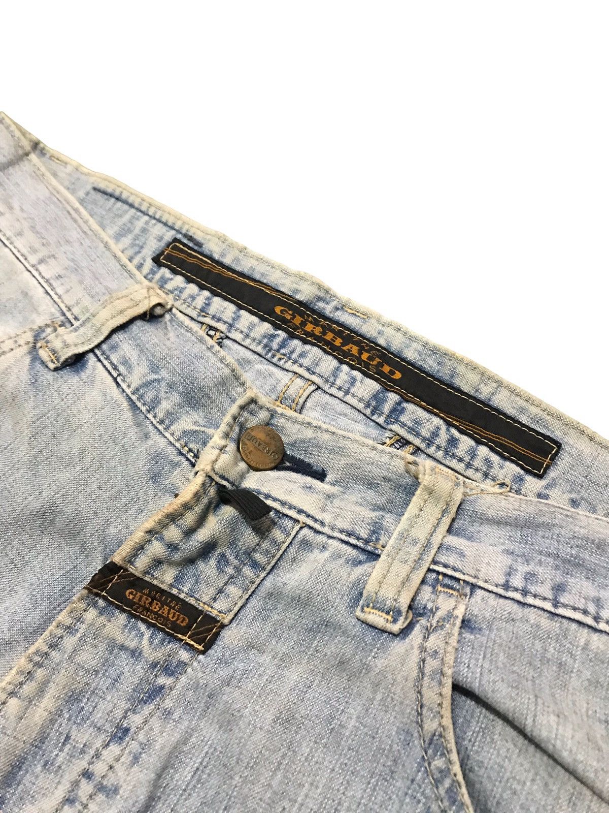 Marithe + Francois Girbaud 1980s Marithe Francois Girbaud "The Stone Wash" Baggy Jeans Size US 32 / EU 48 - 4 Thumbnail