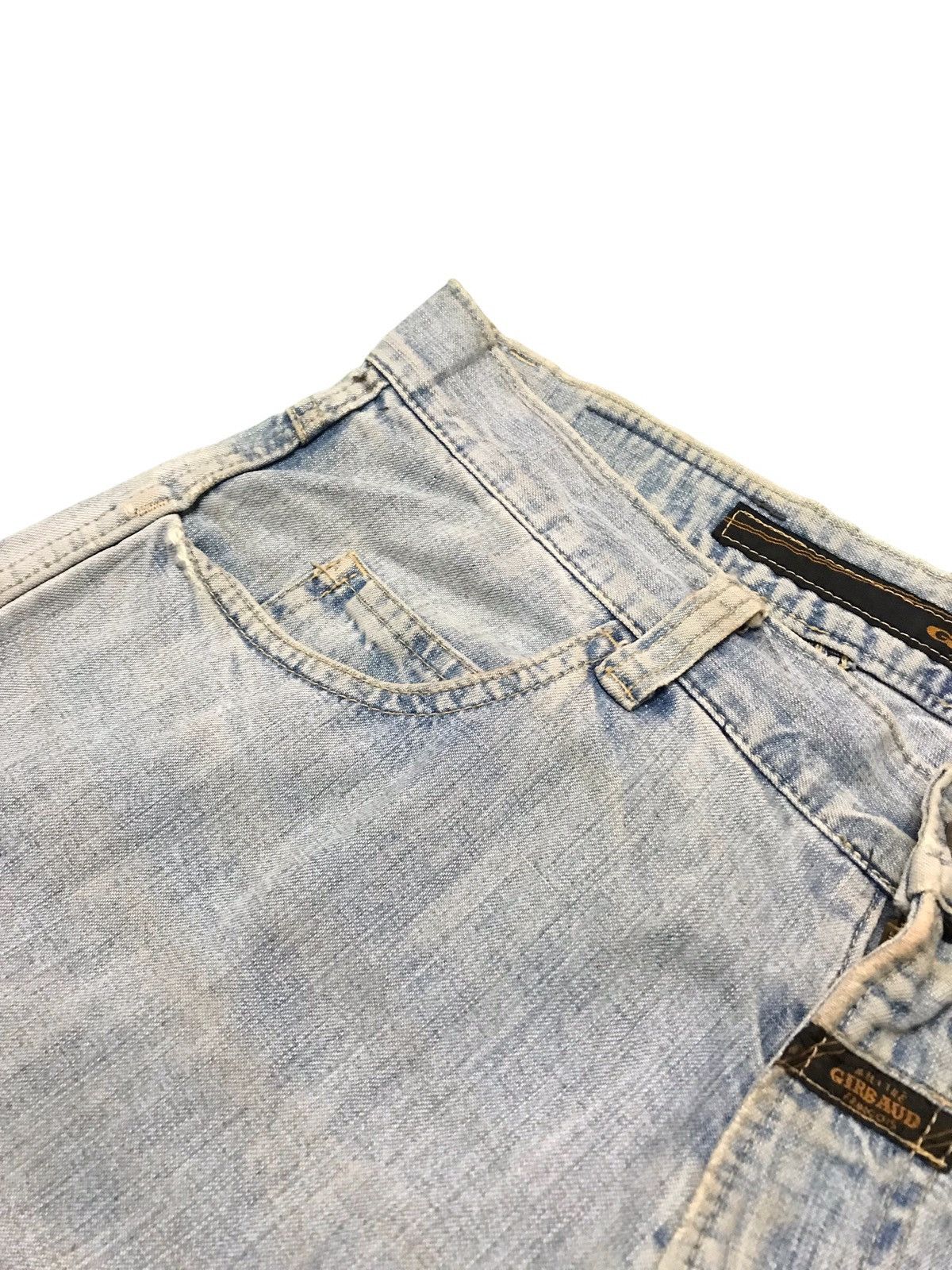 Marithe + Francois Girbaud 1980s Marithe Francois Girbaud "The Stone Wash" Baggy Jeans Size US 32 / EU 48 - 5 Thumbnail